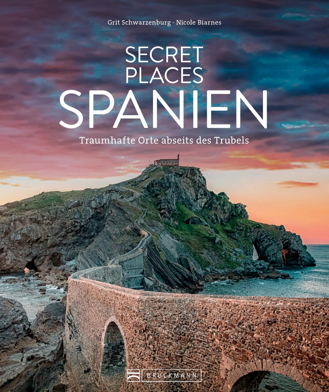 Vorderes Coverbild Secret Places Spanien