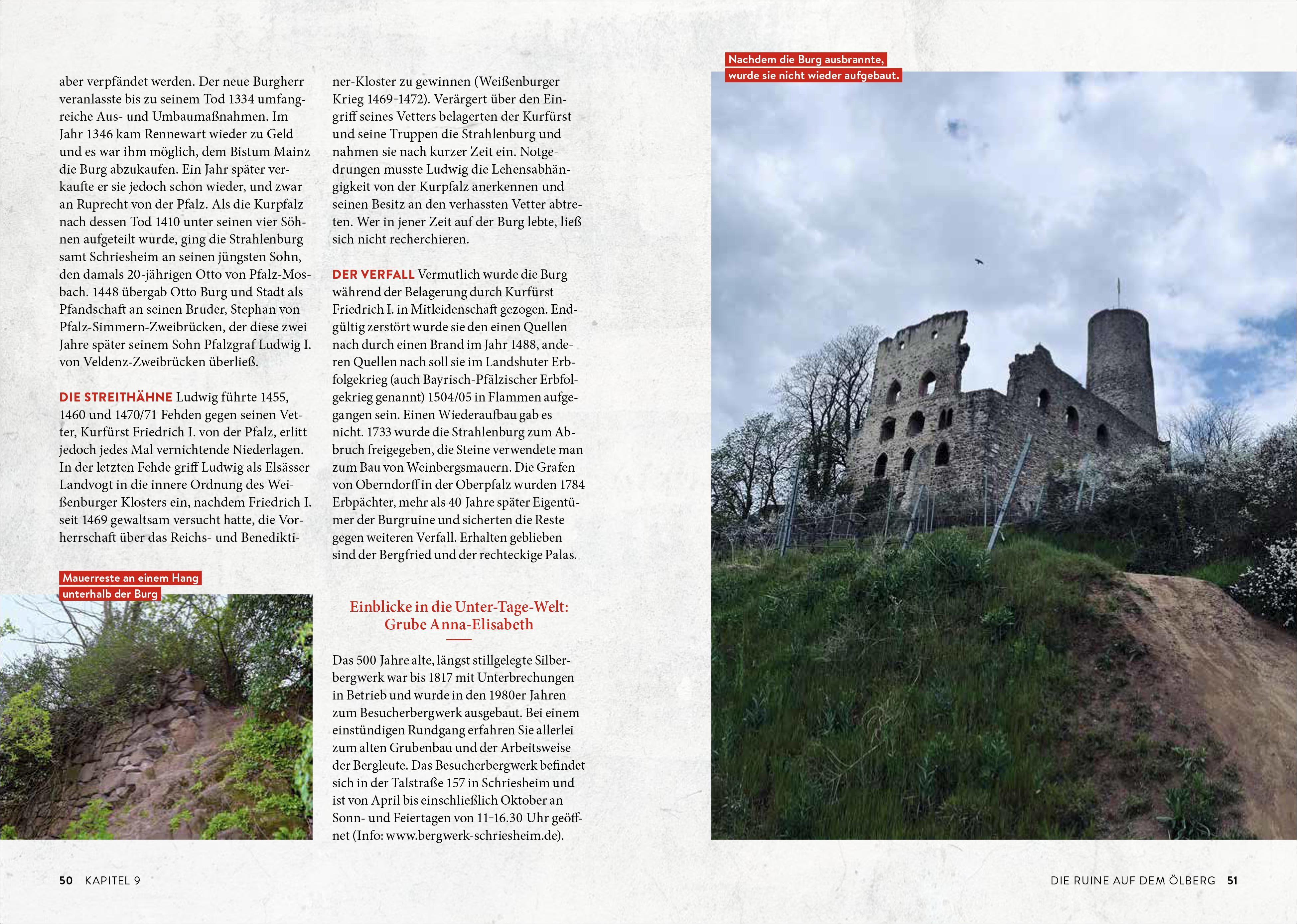 Beispielinhalt (Bild) Lost & Dark Places Odenwald
