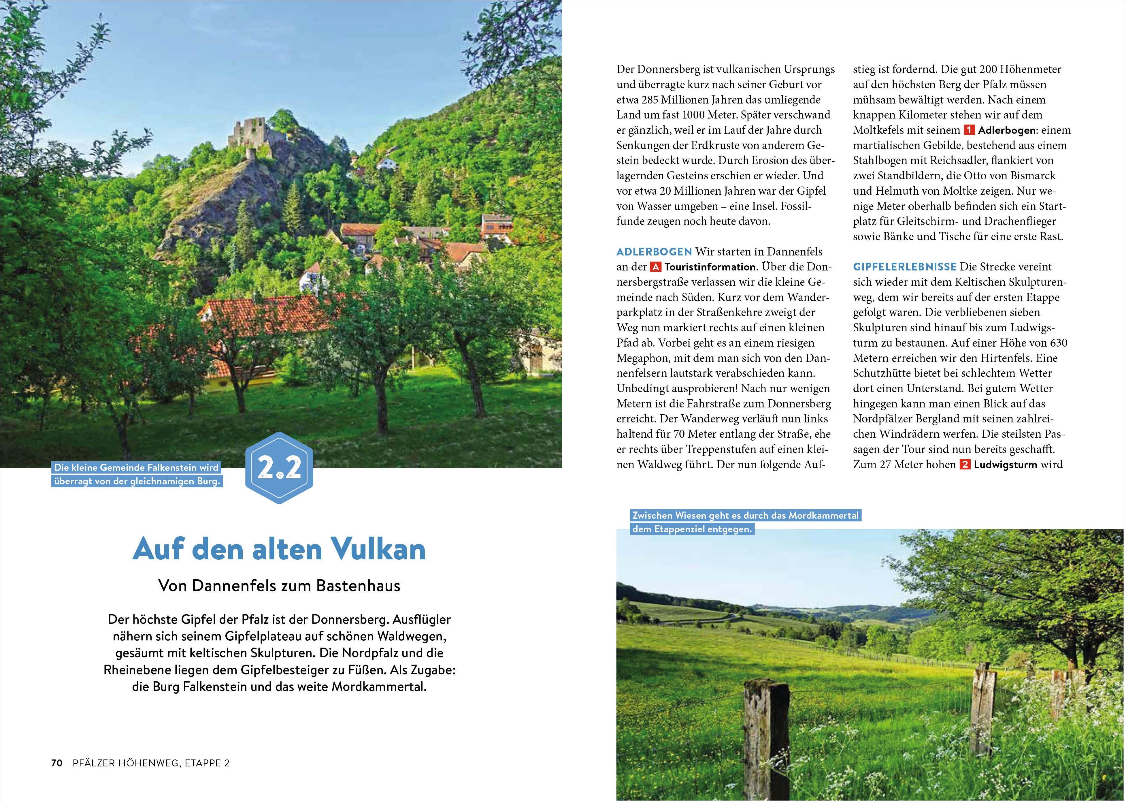 Beispielinhalt (Bild) Fernwanderwege Pfalz