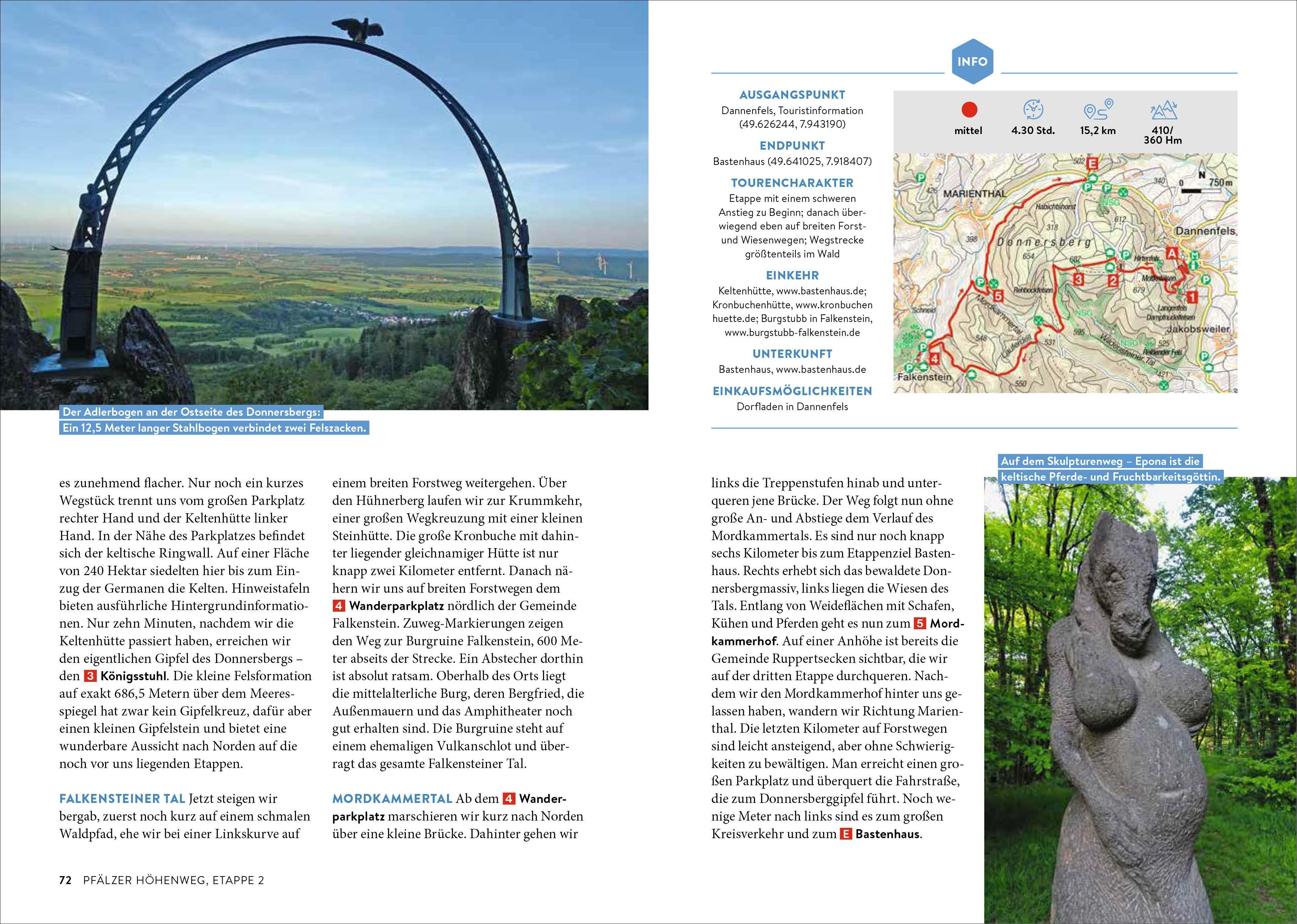 Beispielinhalt (Bild) Fernwanderwege Pfalz