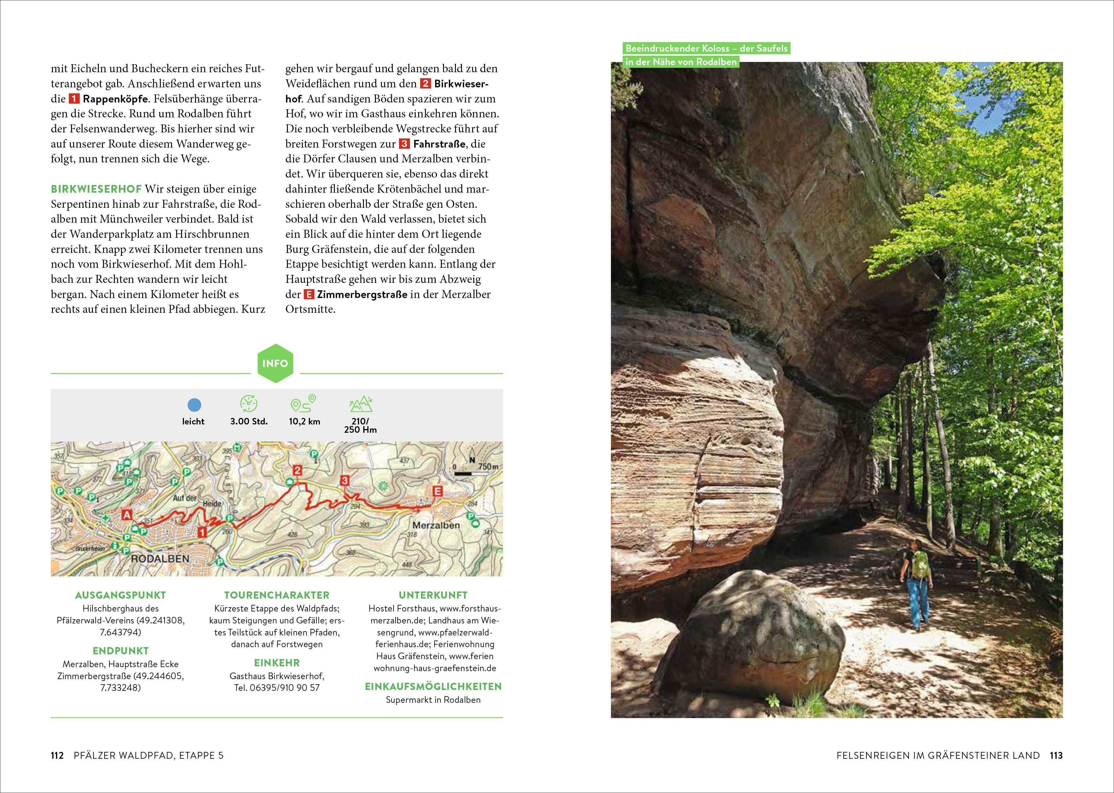 Beispielinhalt (Bild) Fernwanderwege Pfalz