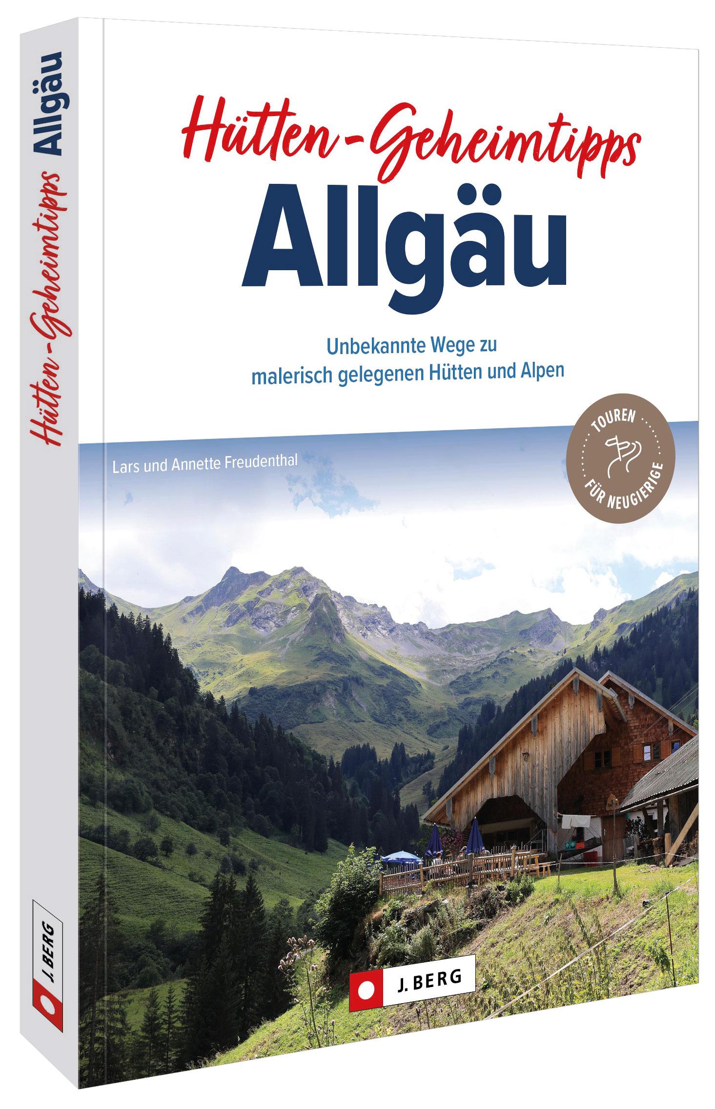 Vorderes Coverbild Hütten-Geheimtipps Allgäu