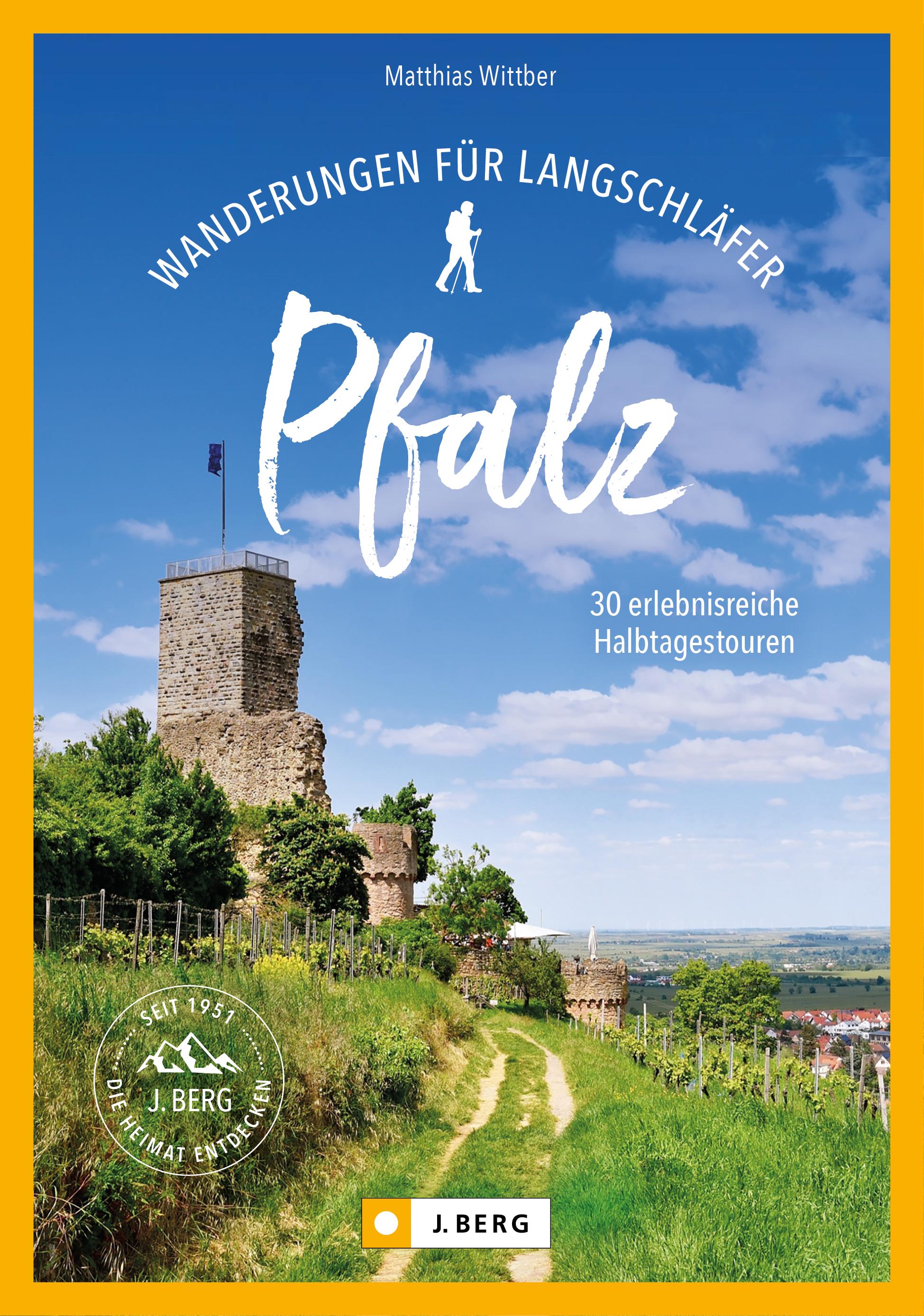 Vorderes Coverbild Wanderungen für Langschläfer Pfalz