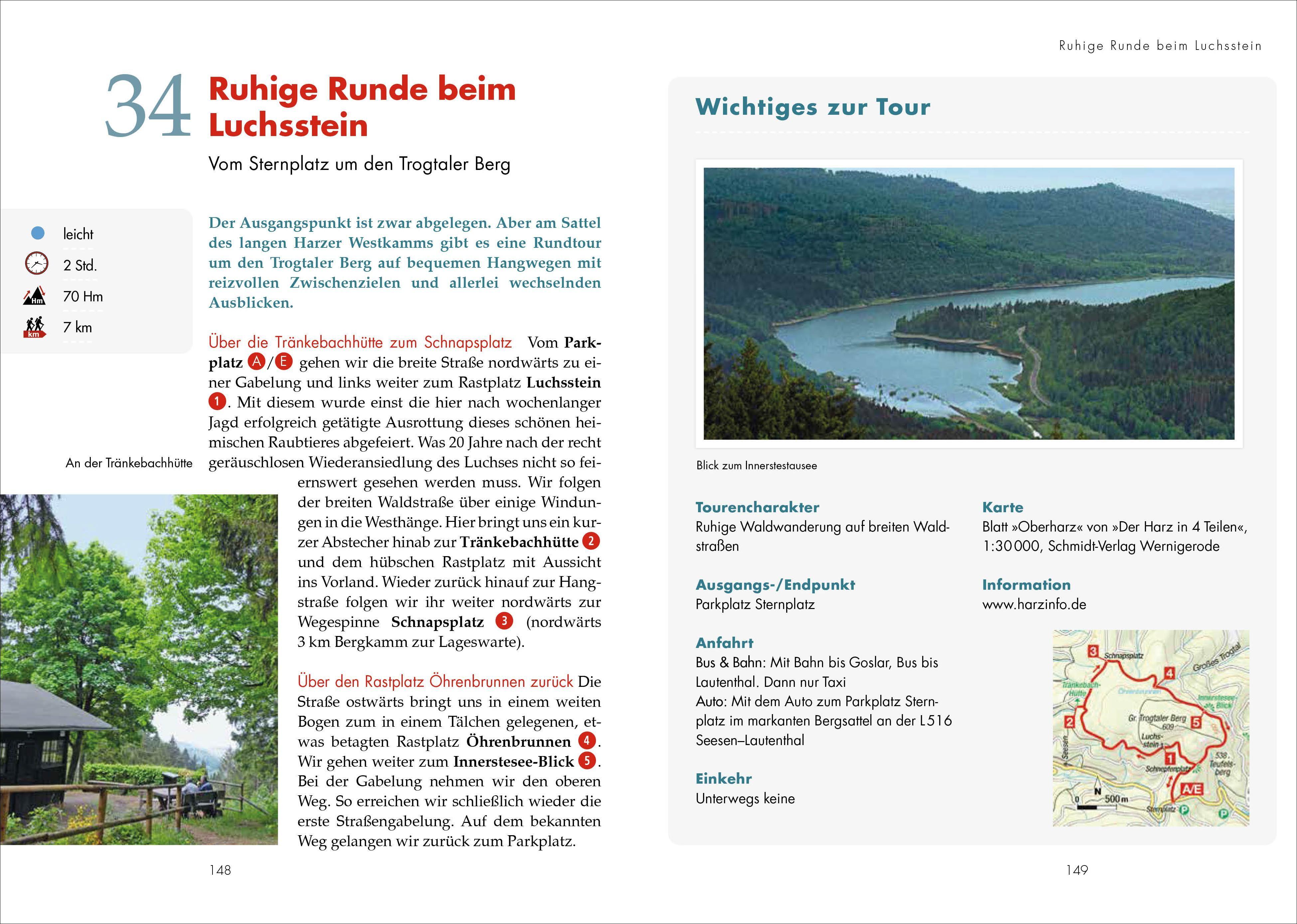 Beispielinhalt (Bild) Panoramawege für Senioren Harz