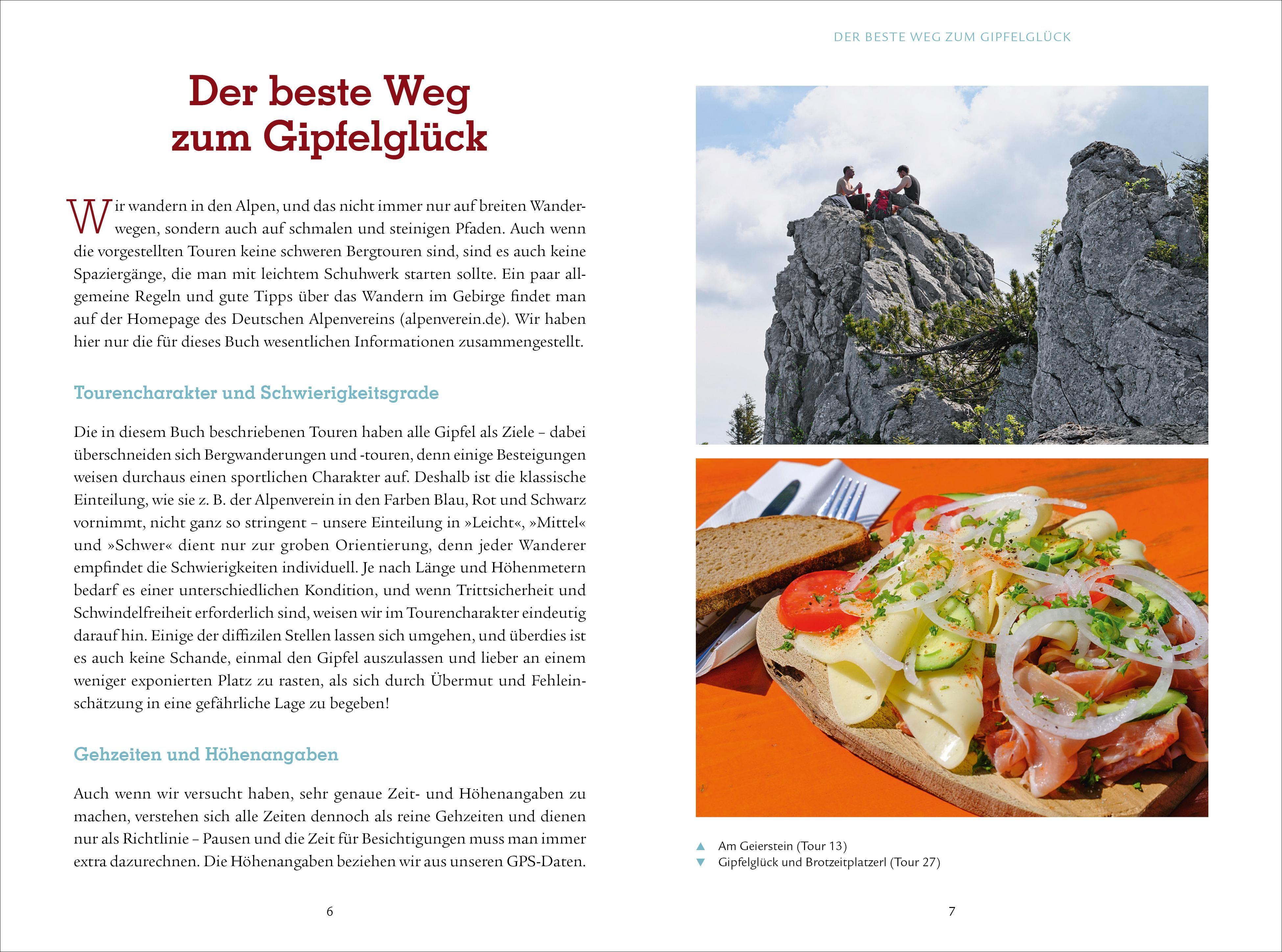 Beispielinhalt (Bild) Bayerns schönste Gipfel