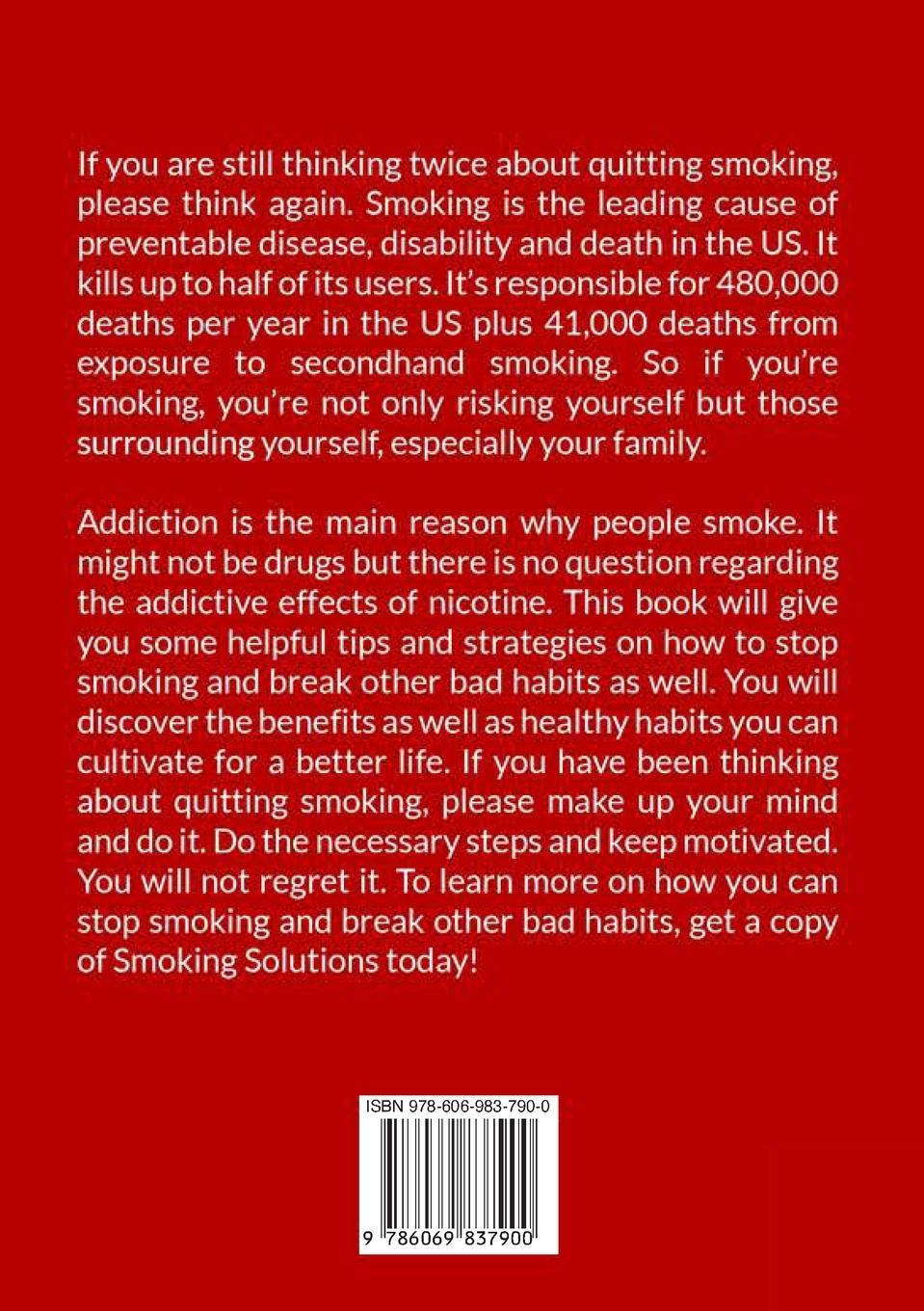 Rückseitencover Smoking Solutions