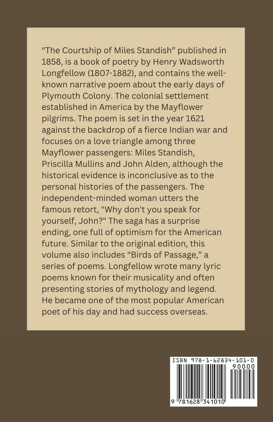 Rückseitencover The Courtship of Miles Standish