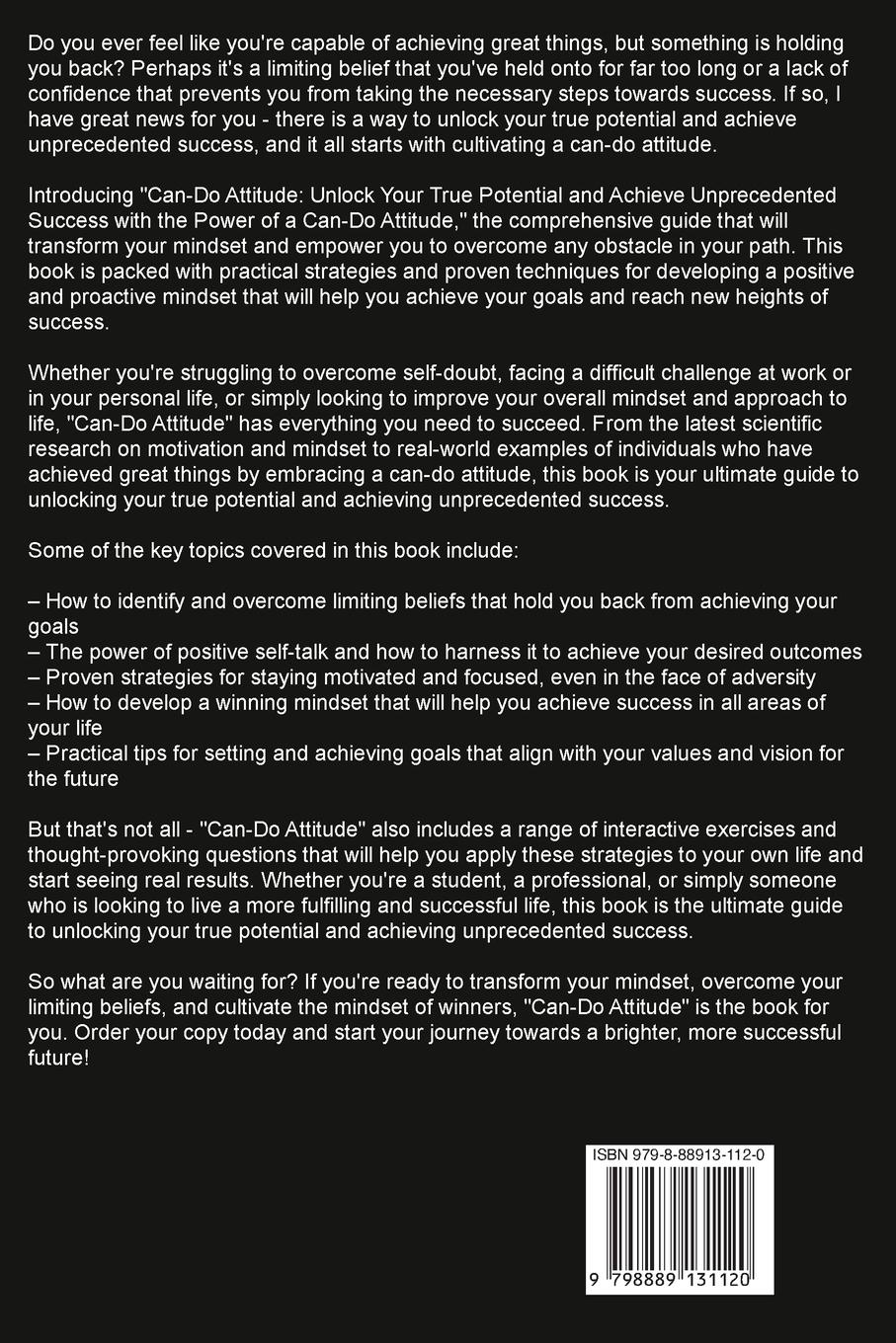 Rückseitencover Can-Do Attitude