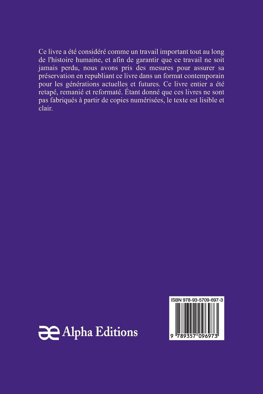 Rückseitencover Pages d'Islam