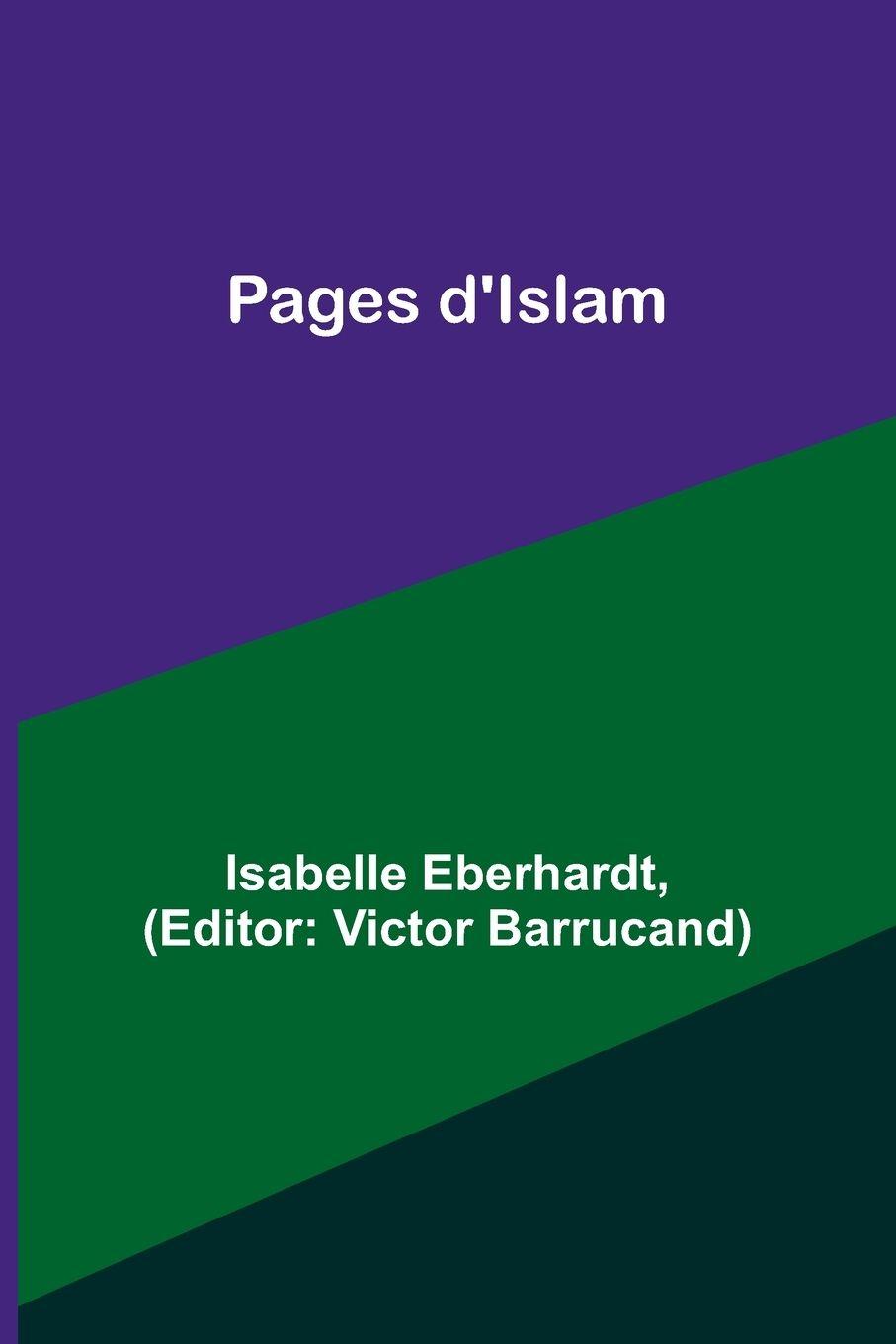 Vorderes Coverbild Pages d'Islam