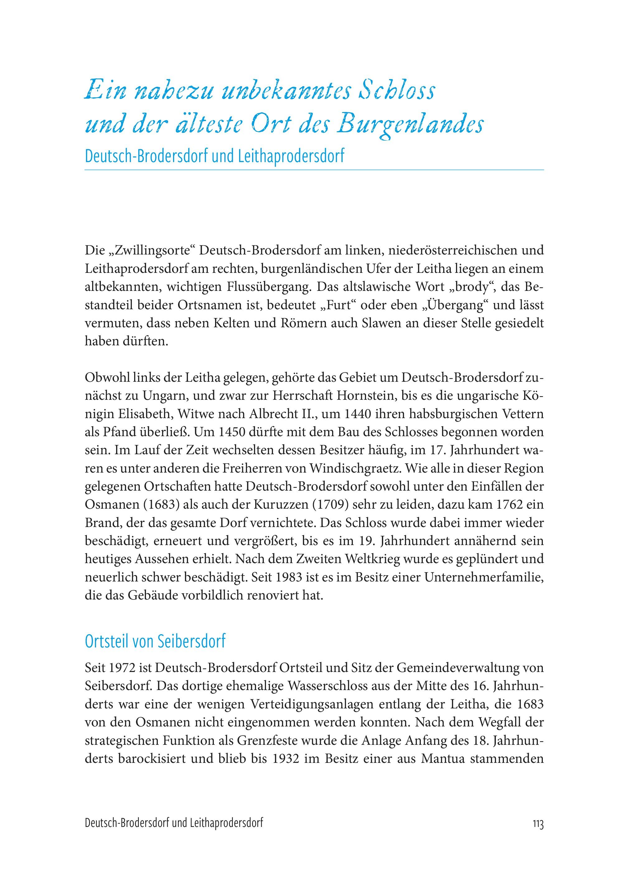 Beispielinhalt (Bild) Lebensader Leitha