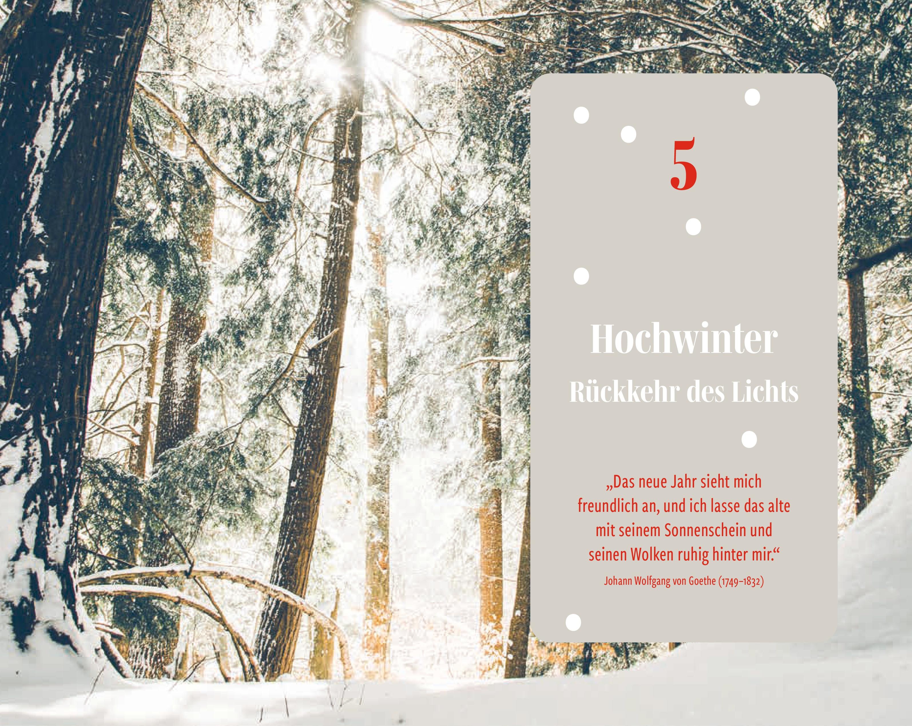Beispielinhalt (Bild) Lieber Winter!