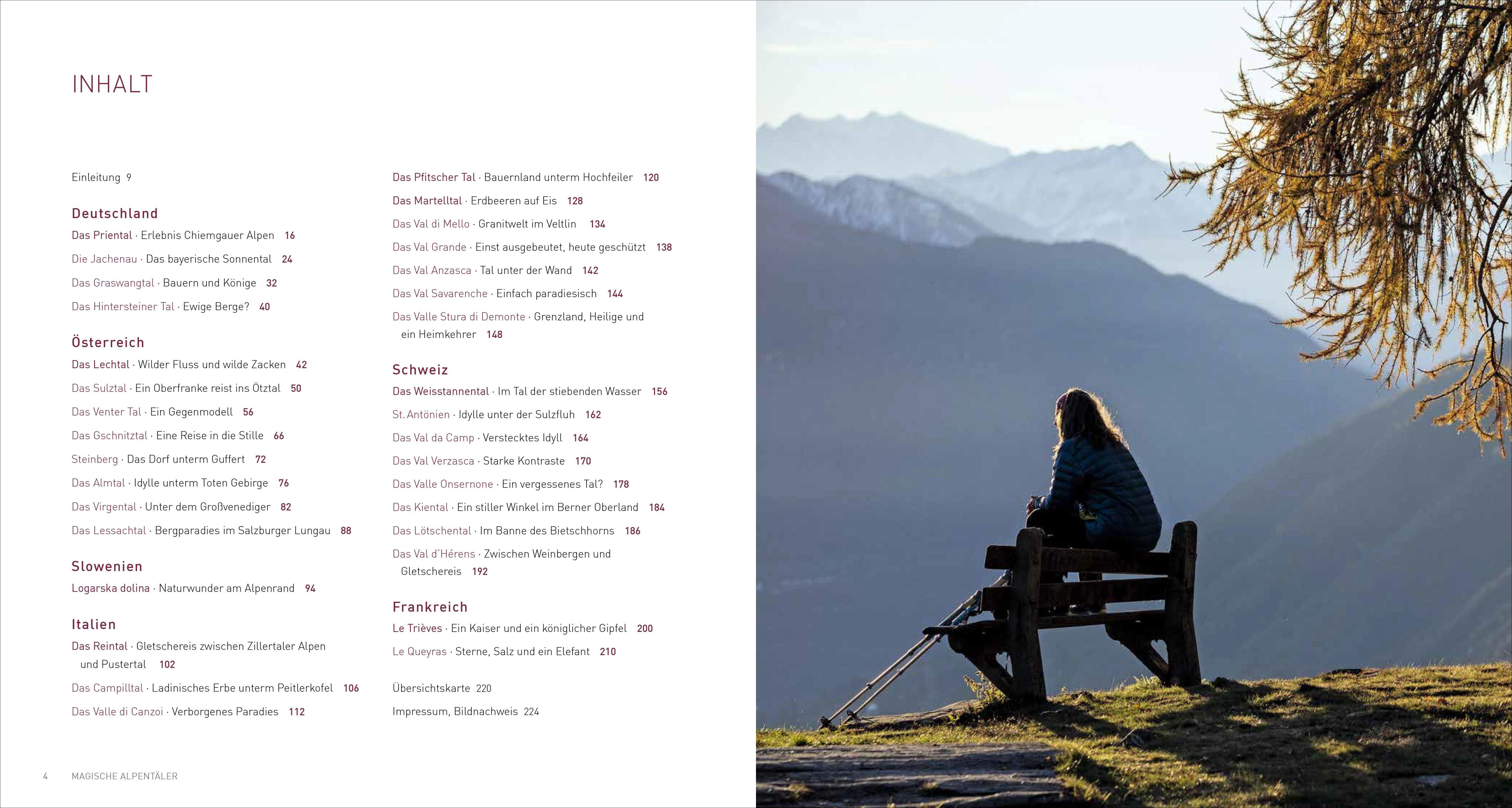 Beispielinhalt (Bild) Magische Alpentäler