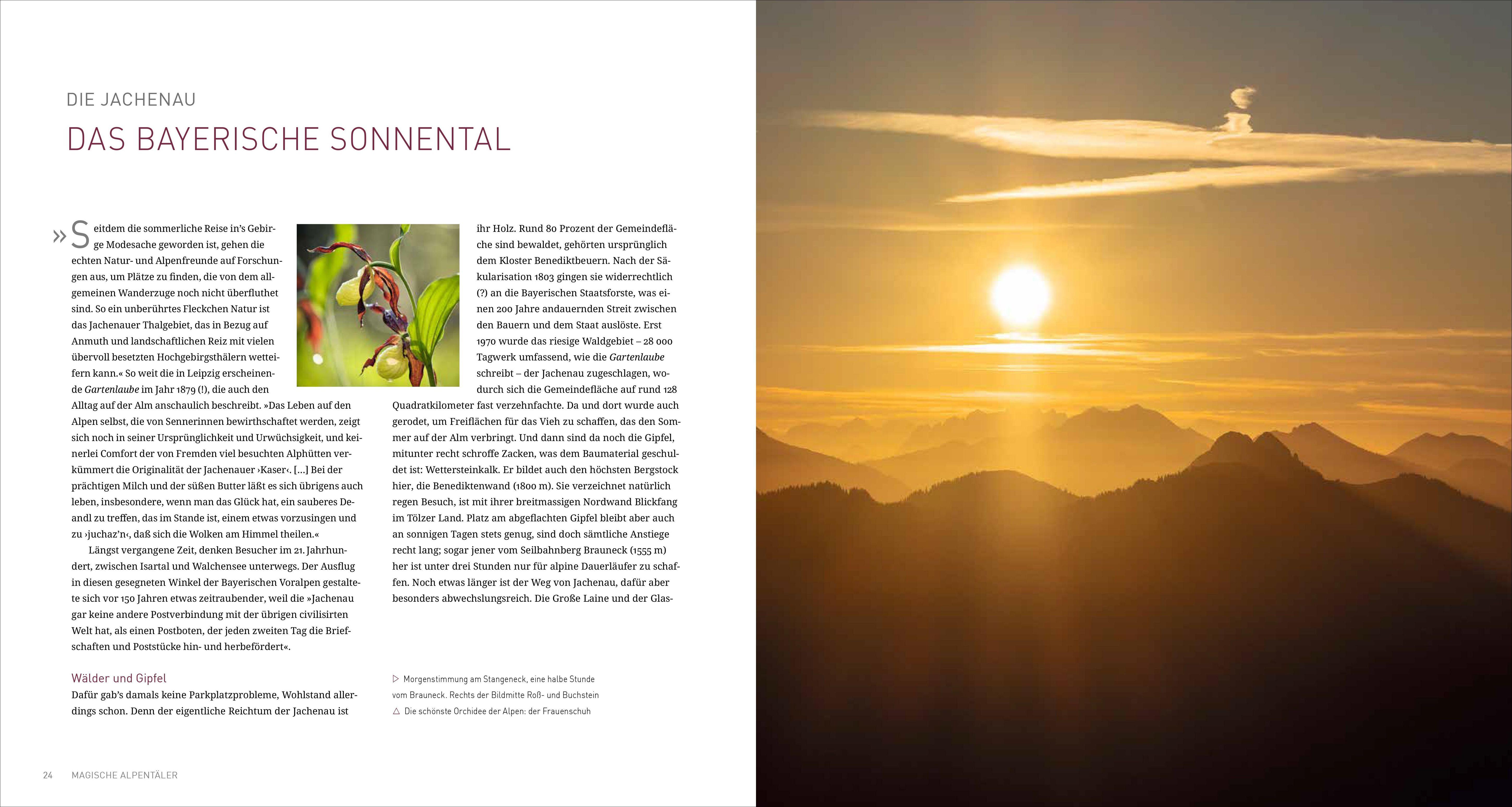 Beispielinhalt (Bild) Magische Alpentäler