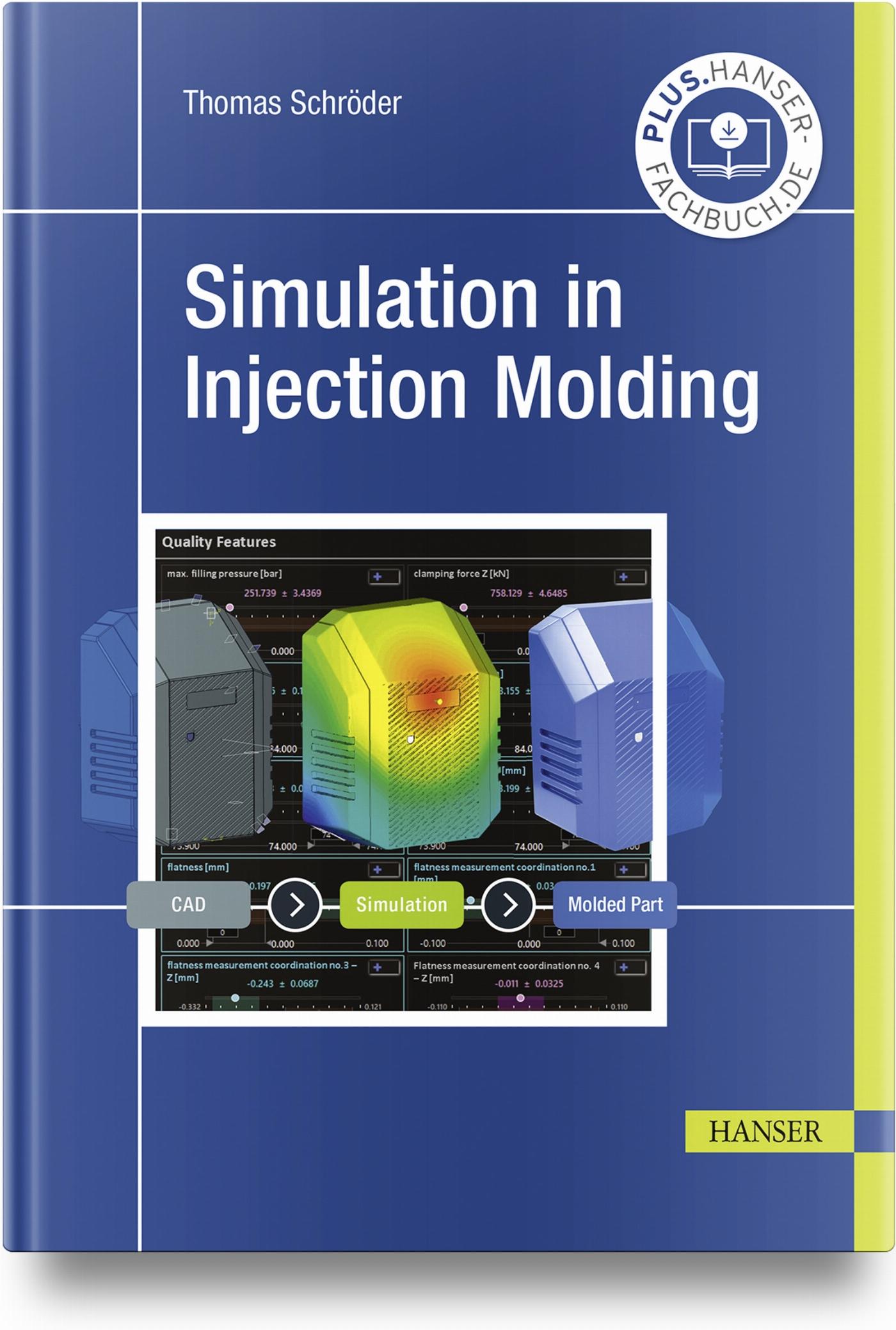 Vorderes Coverbild Simulation in Injection Molding