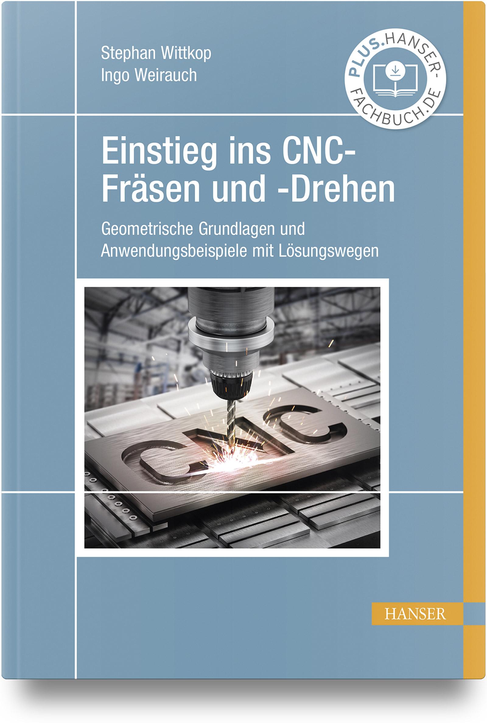 Vorderes Coverbild Einstieg ins CNC-Fräsen und -Drehen
