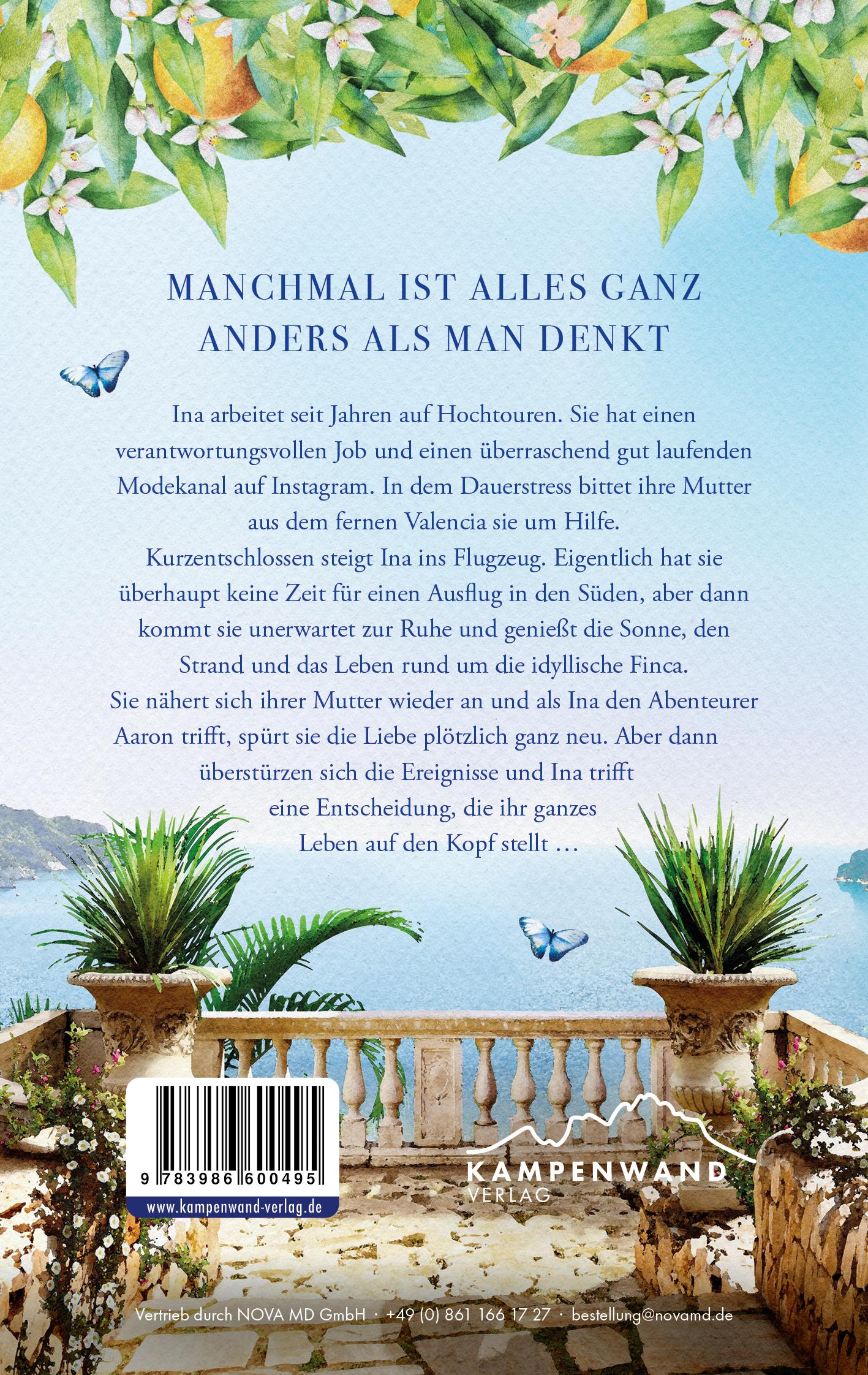 Rückseitencover Die kleine Finca am Mittelmeer