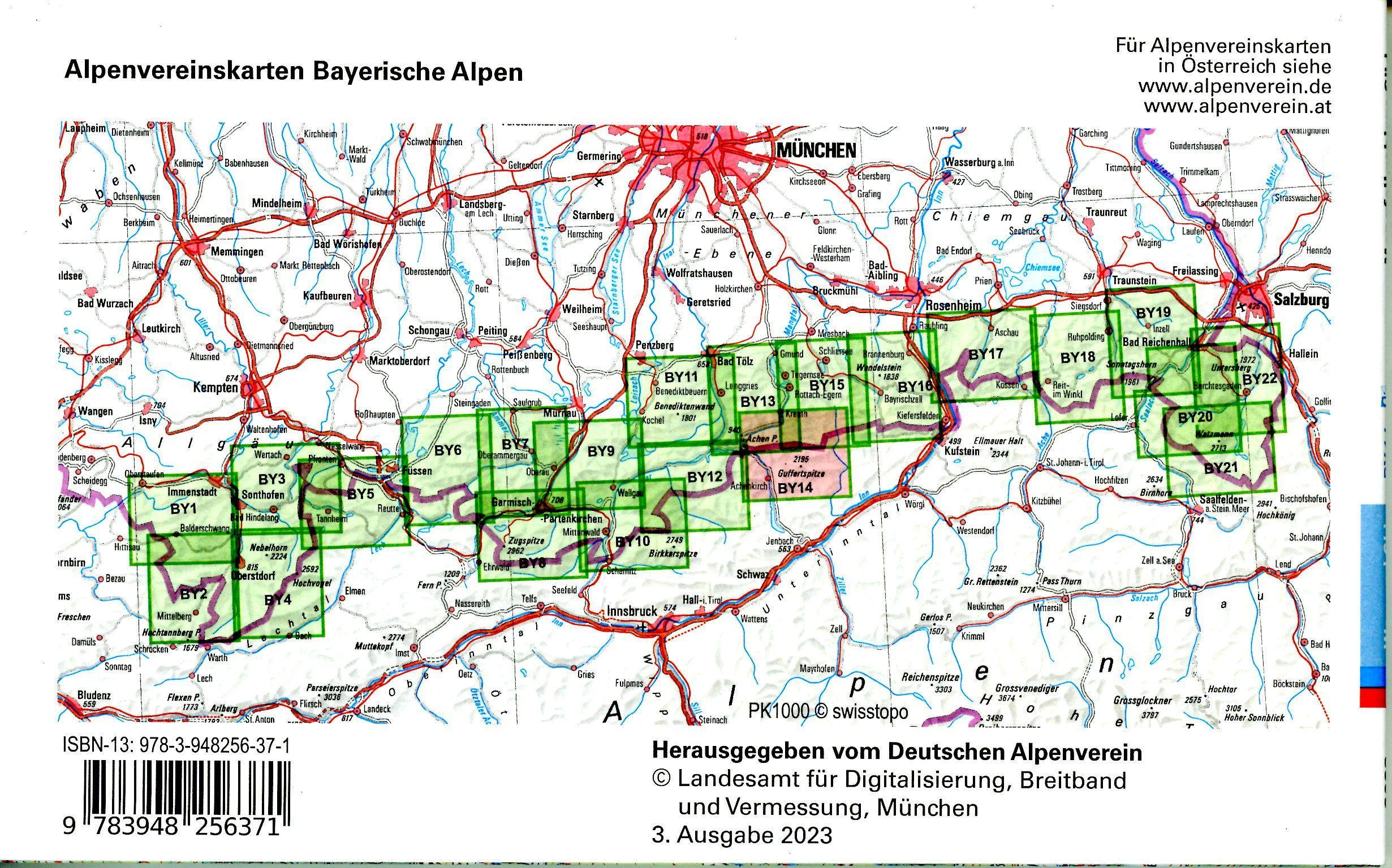 Beispielinhalt (Bild) Mangfallgebirge Süd - Guffert, Unnütz, Juifen