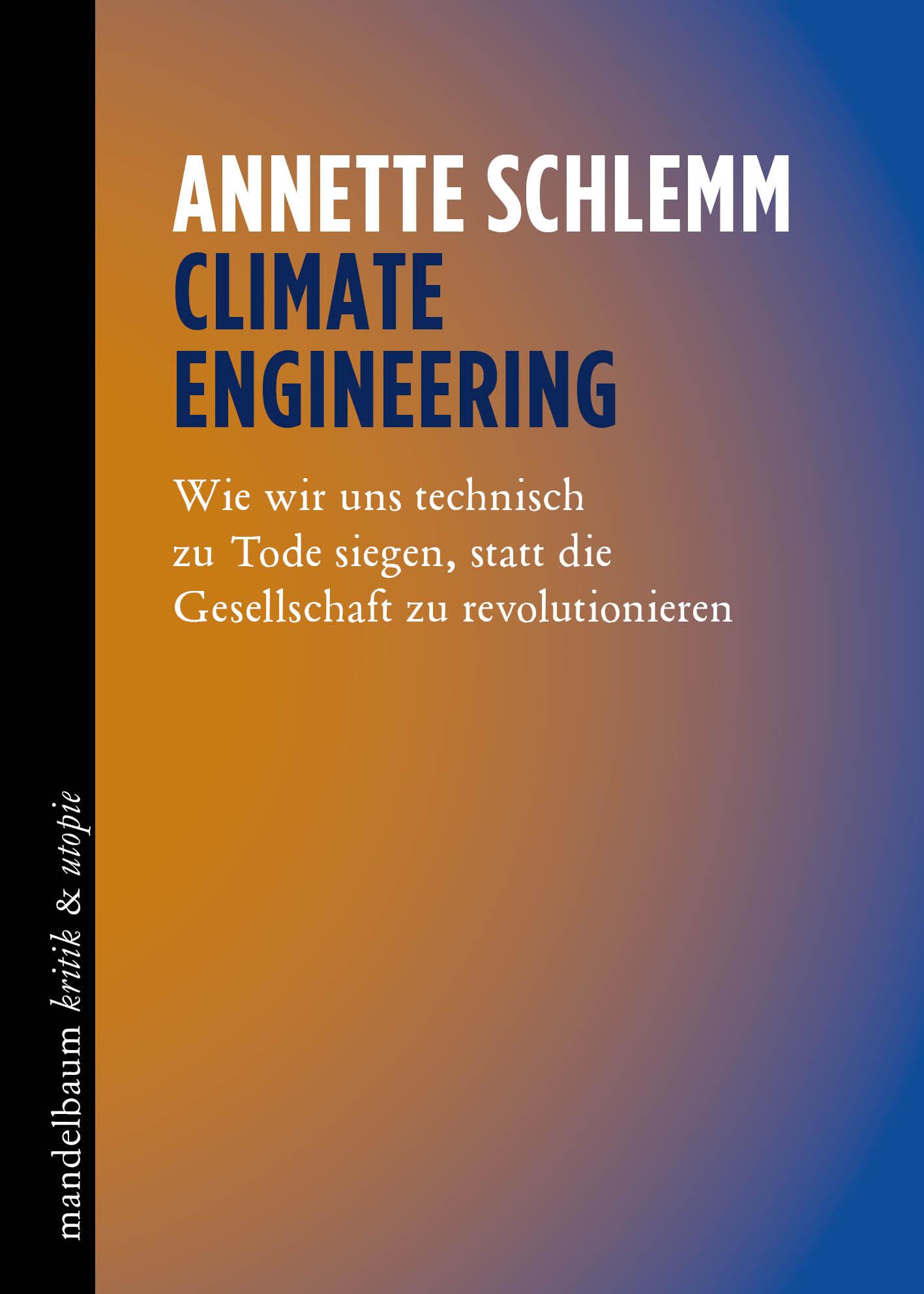 Vorderes Coverbild Climate Engineering