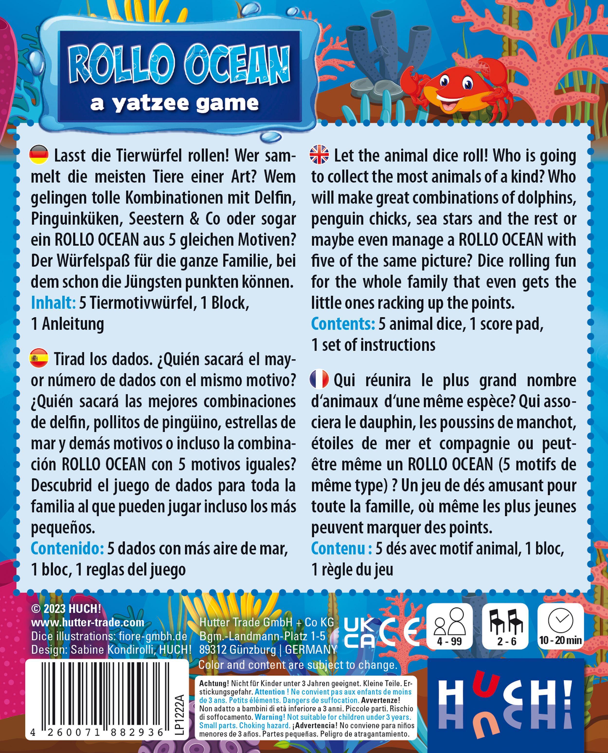 Beispielinhalt (Bild) Rollo Ocean