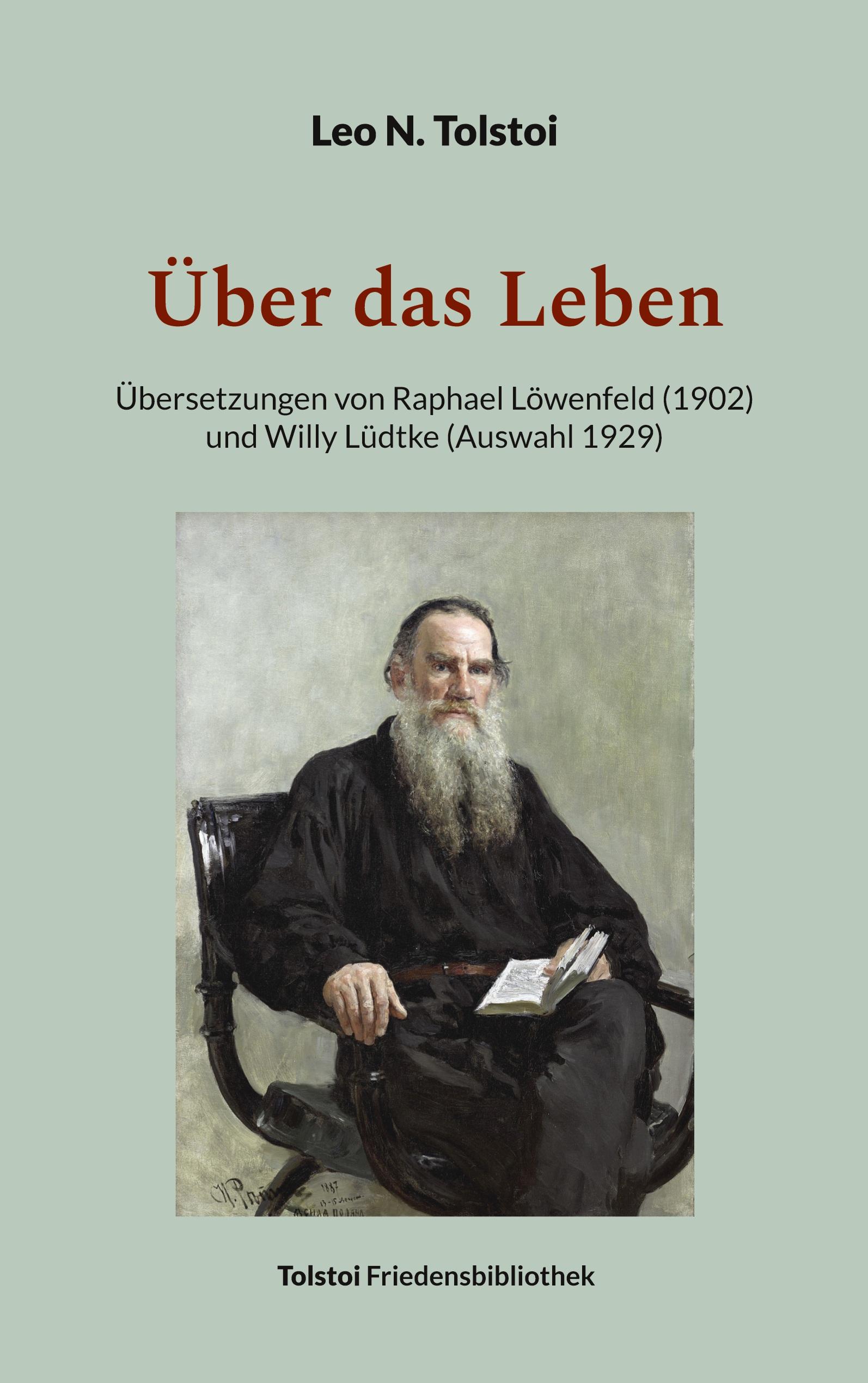 Vorderes Coverbild Über das Leben