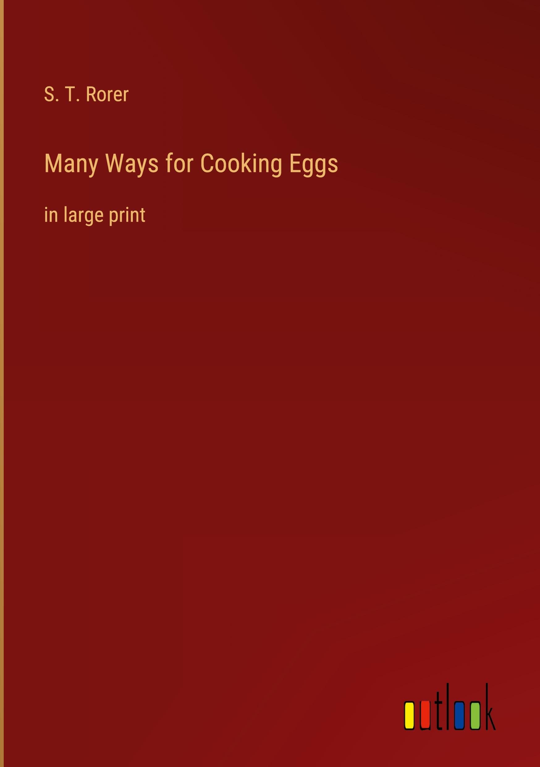 Vorderes Coverbild Many Ways for Cooking Eggs