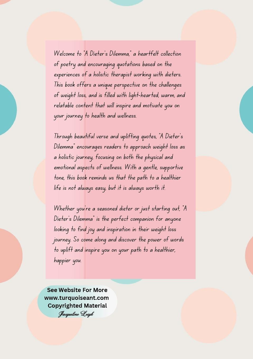 Rückseitencover Dieter's Dilemma