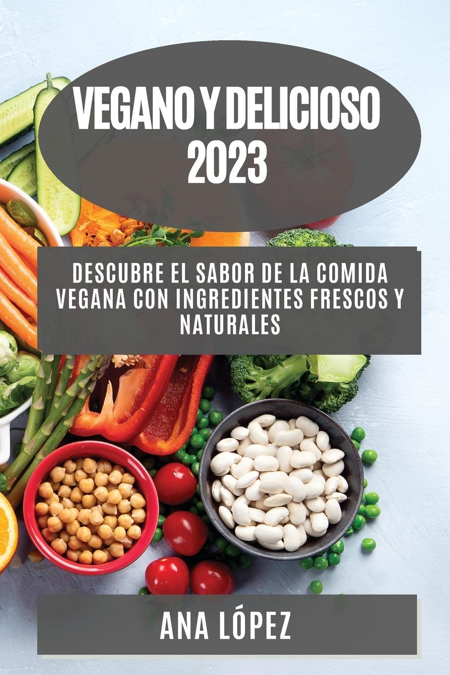 Vorderes Coverbild Vegano y delicioso 2023
