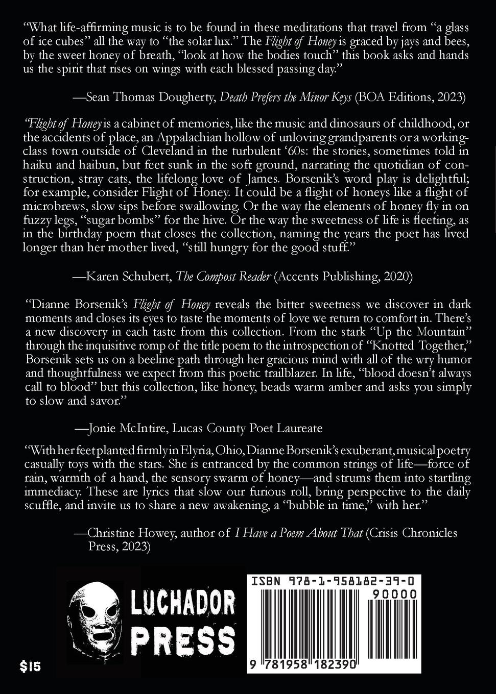 Rückseitencover Flight of Honey