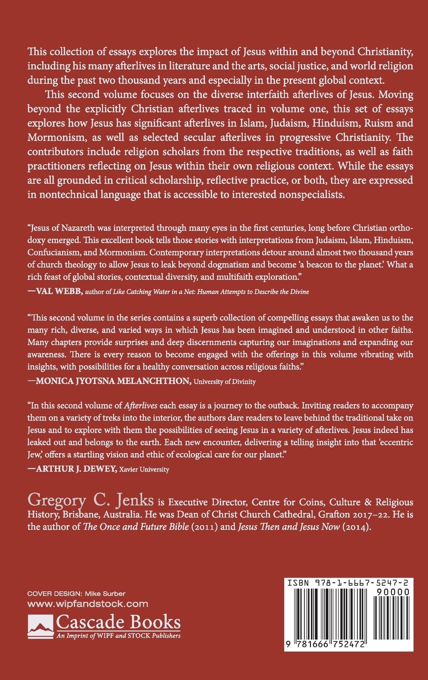 Rückseitencover Interfaith Afterlives of Jesus