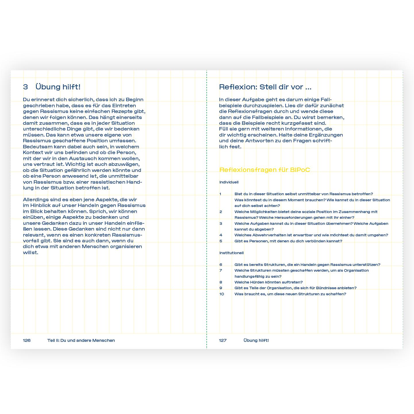 Beispielinhalt (Bild) Mein Workbook zu Rassismus.