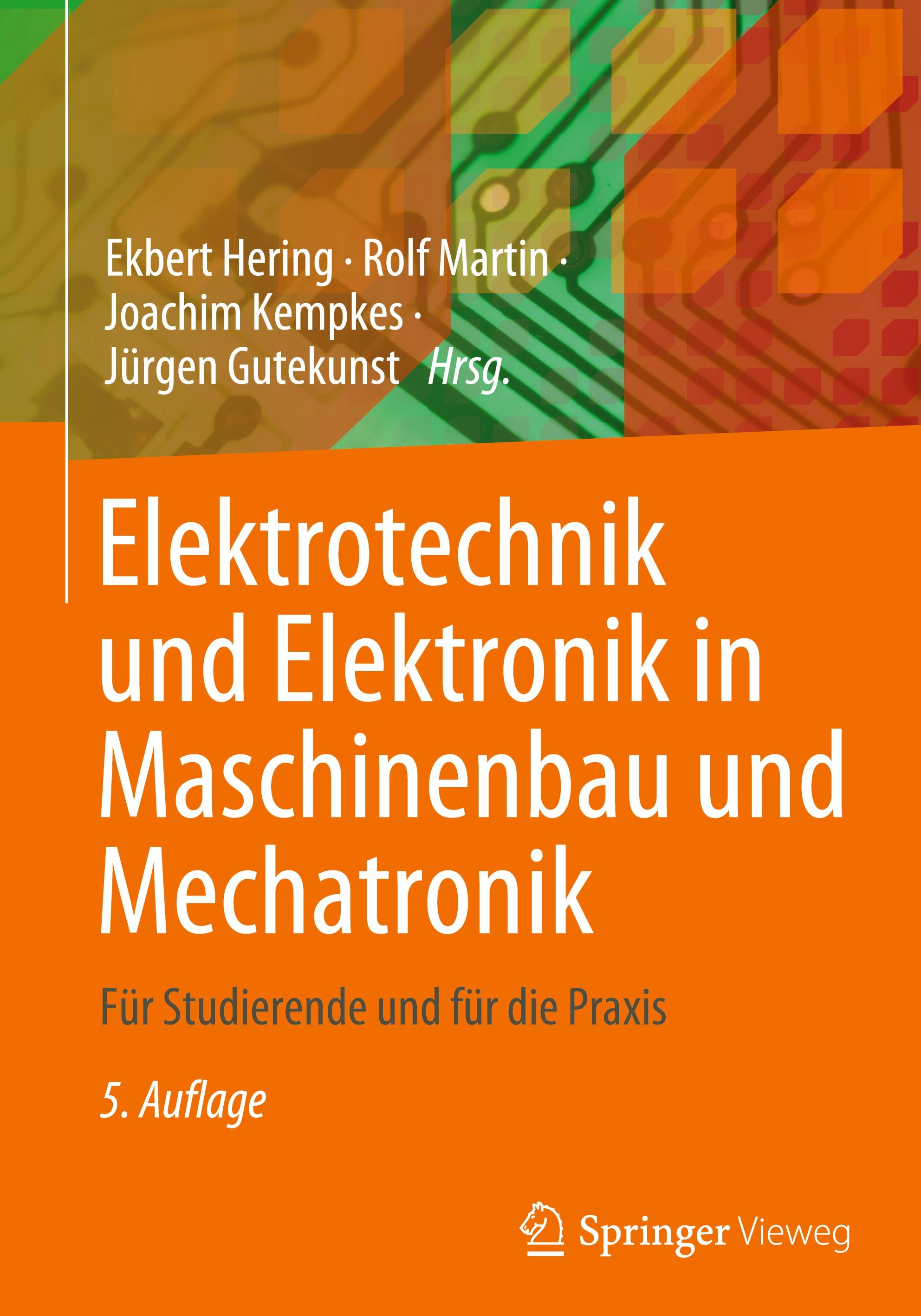 Vorderes Coverbild Elektrotechnik und Elektronik in Maschinenbau und Mechatronik