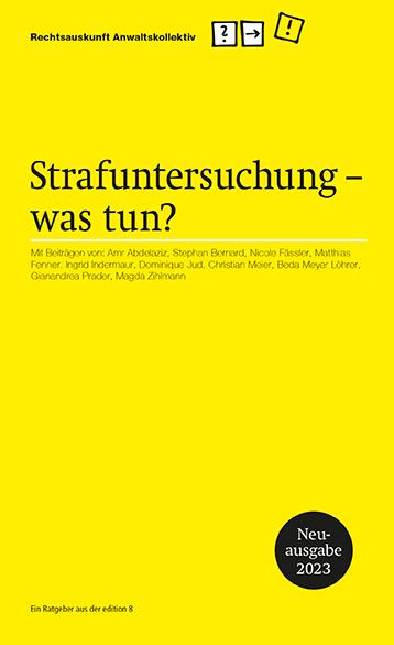 Vorderes Coverbild Strafuntersuchung ­ was tun?