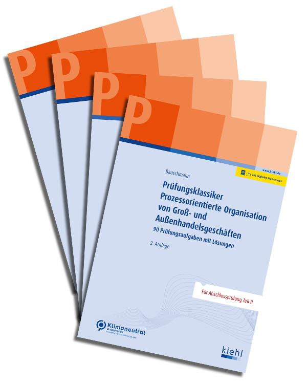 Vorderes Coverbild Bücherpaket Prüfungsklassiker Kaufleute für Groß- und Außenhandelsmanagement