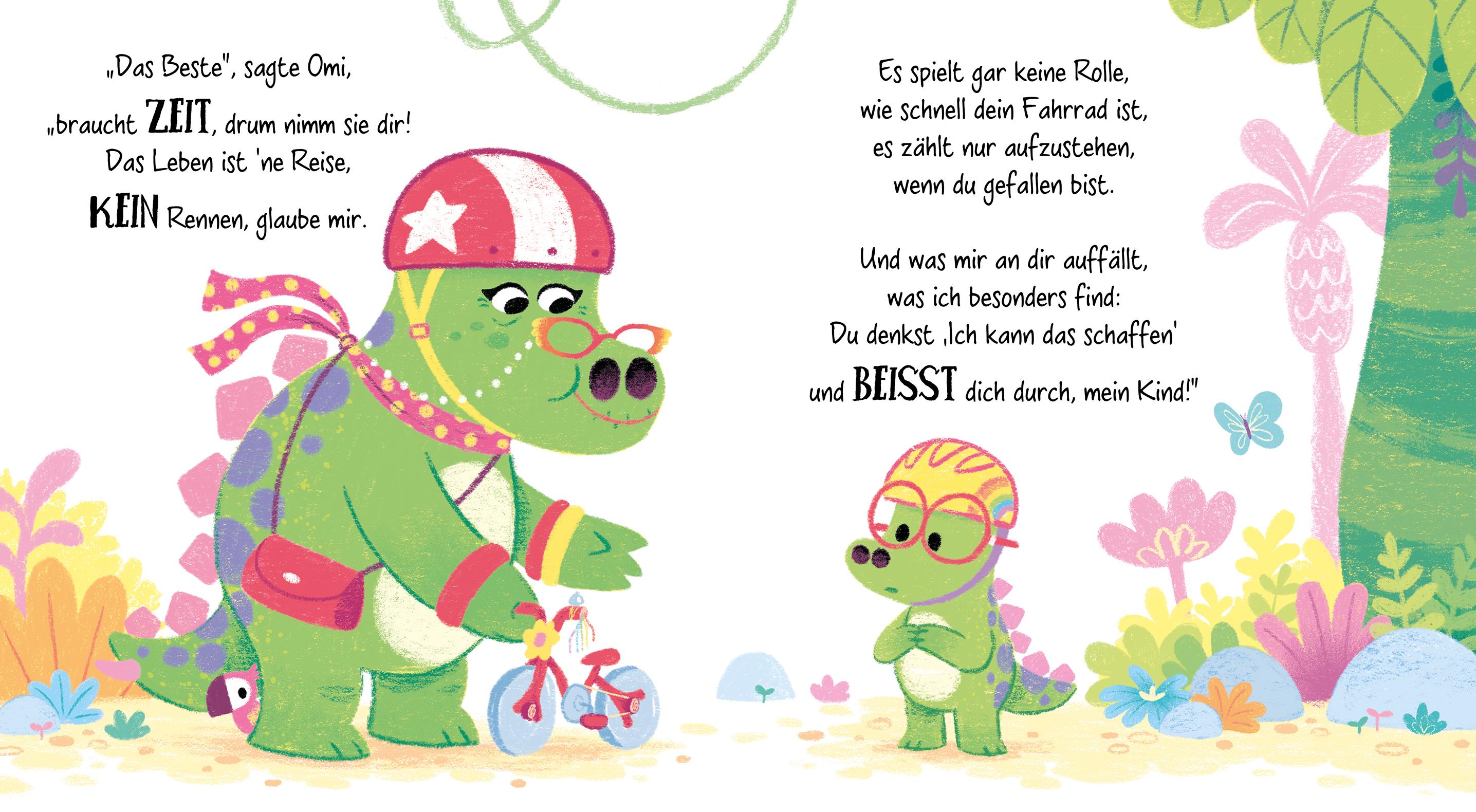 Beispielinhalt (Bild) Der Purzelsaurus