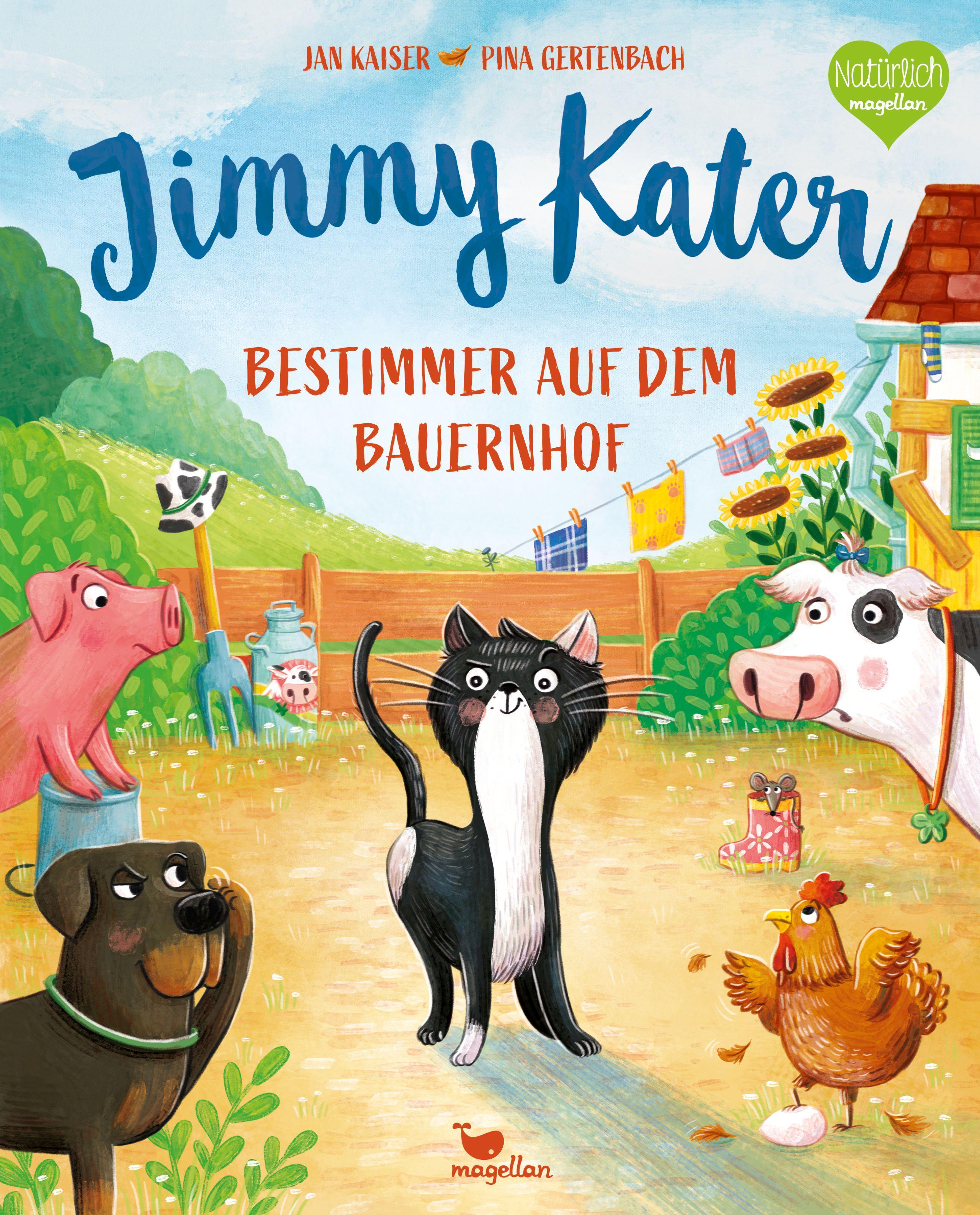 Vorderes Coverbild Jimmy Kater - Bestimmer auf dem Bauernhof