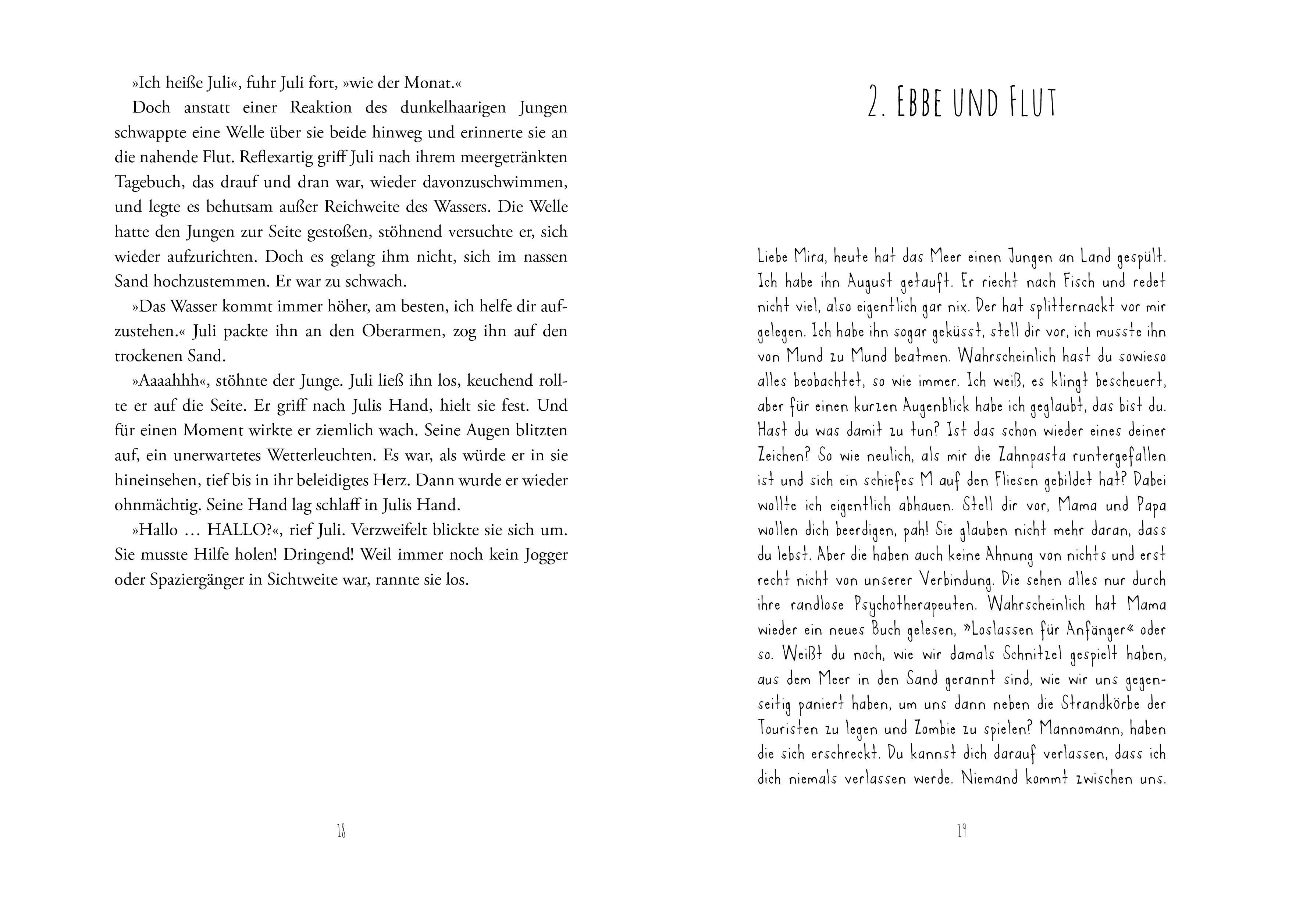 Beispielinhalt (Bild) Ende Juli, Anfang August