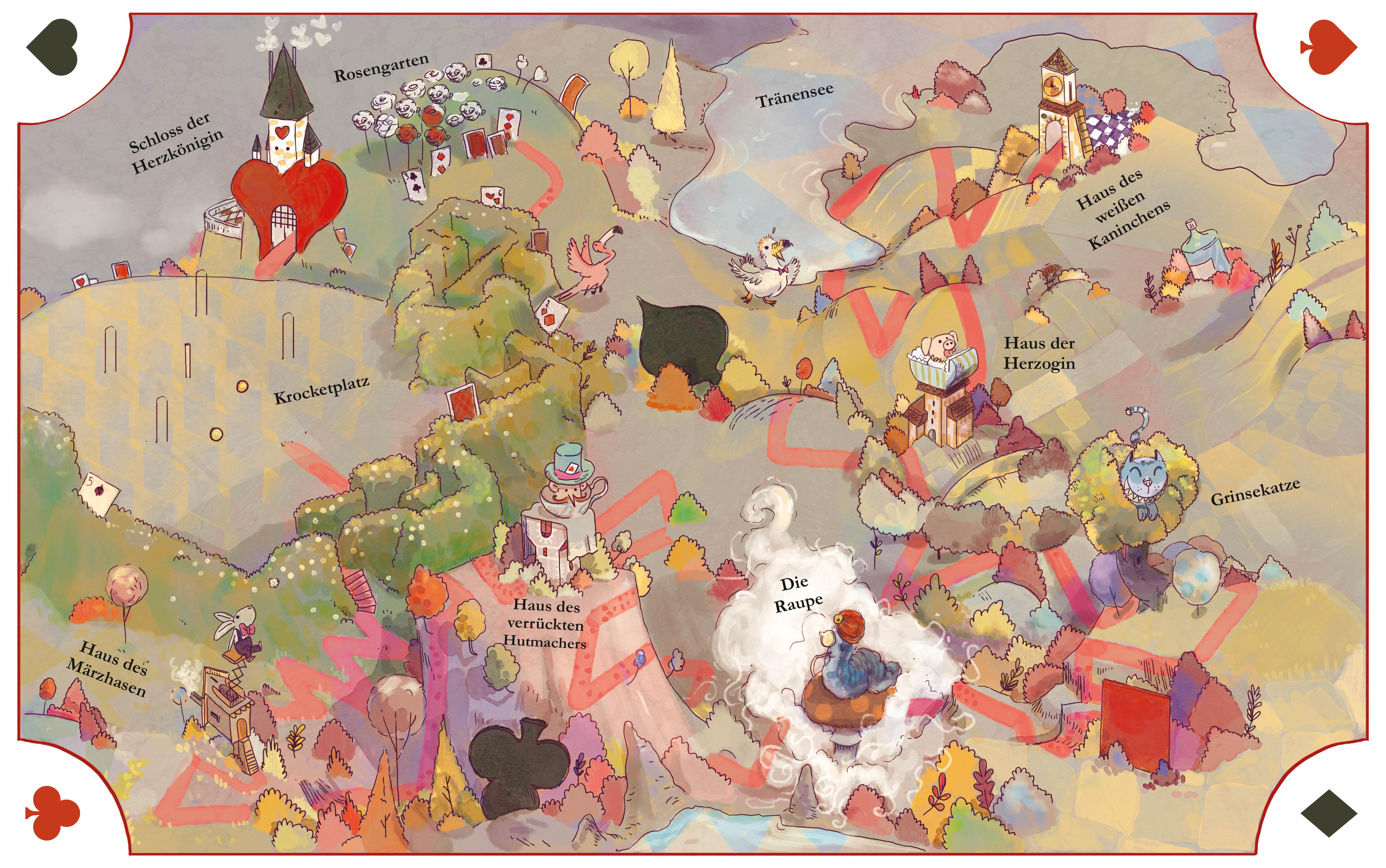 Beispielinhalt (Bild) Atlas der fantastischen Orte