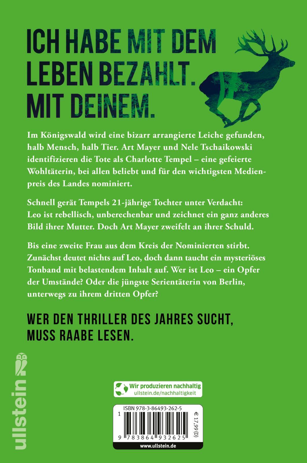 Rückseitencover Die Dämmerung