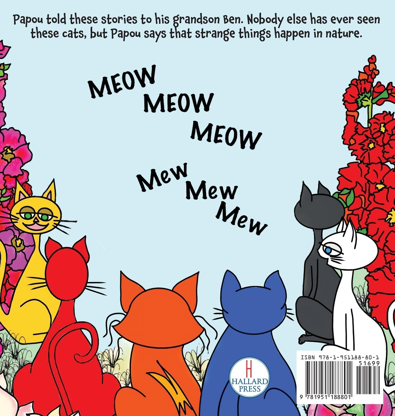 Rückseitencover Seven Colorful Cats