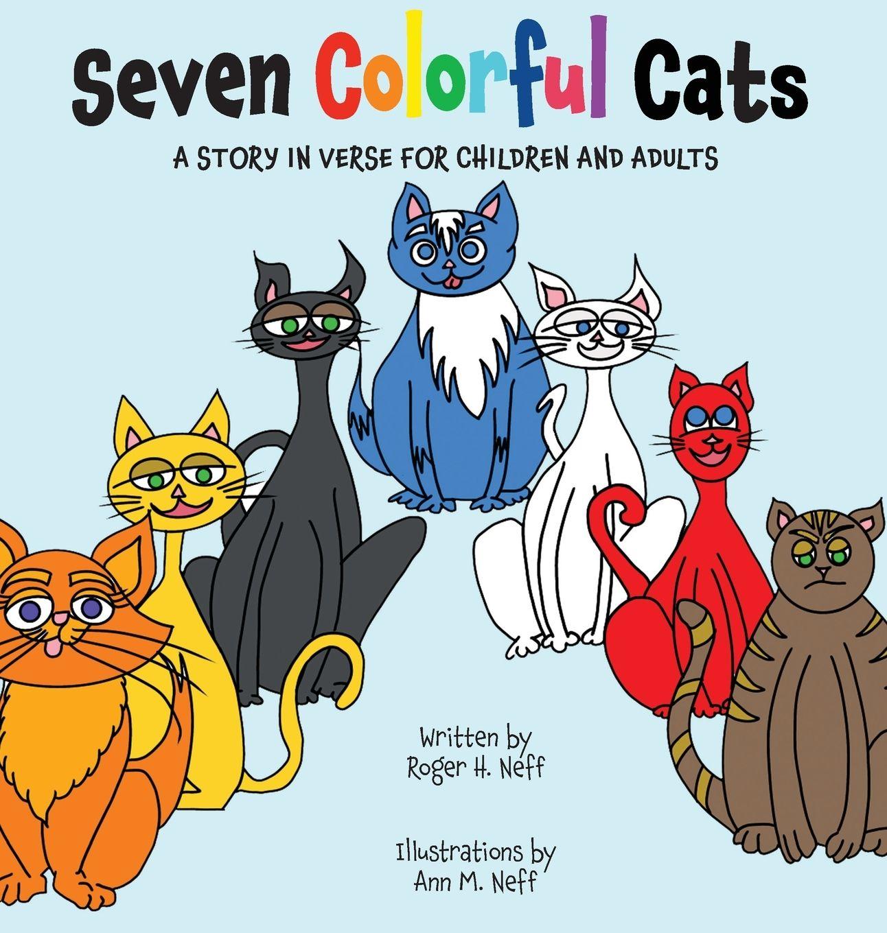 Vorderes Coverbild Seven Colorful Cats