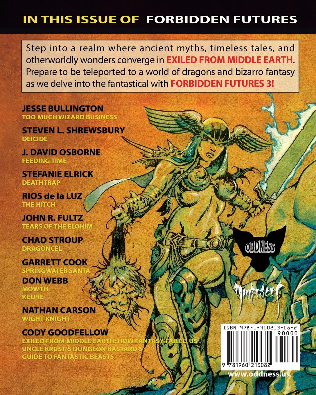 Rückseitencover FORBIDDEN FUTURES 3