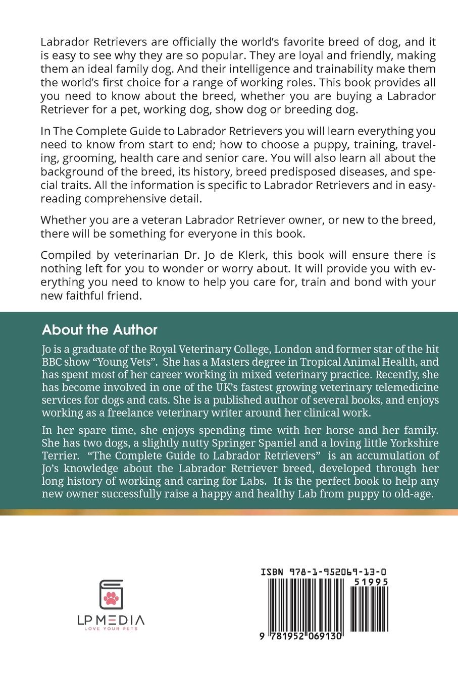 Rückseitencover The Complete Guide to Labrador Retrievers