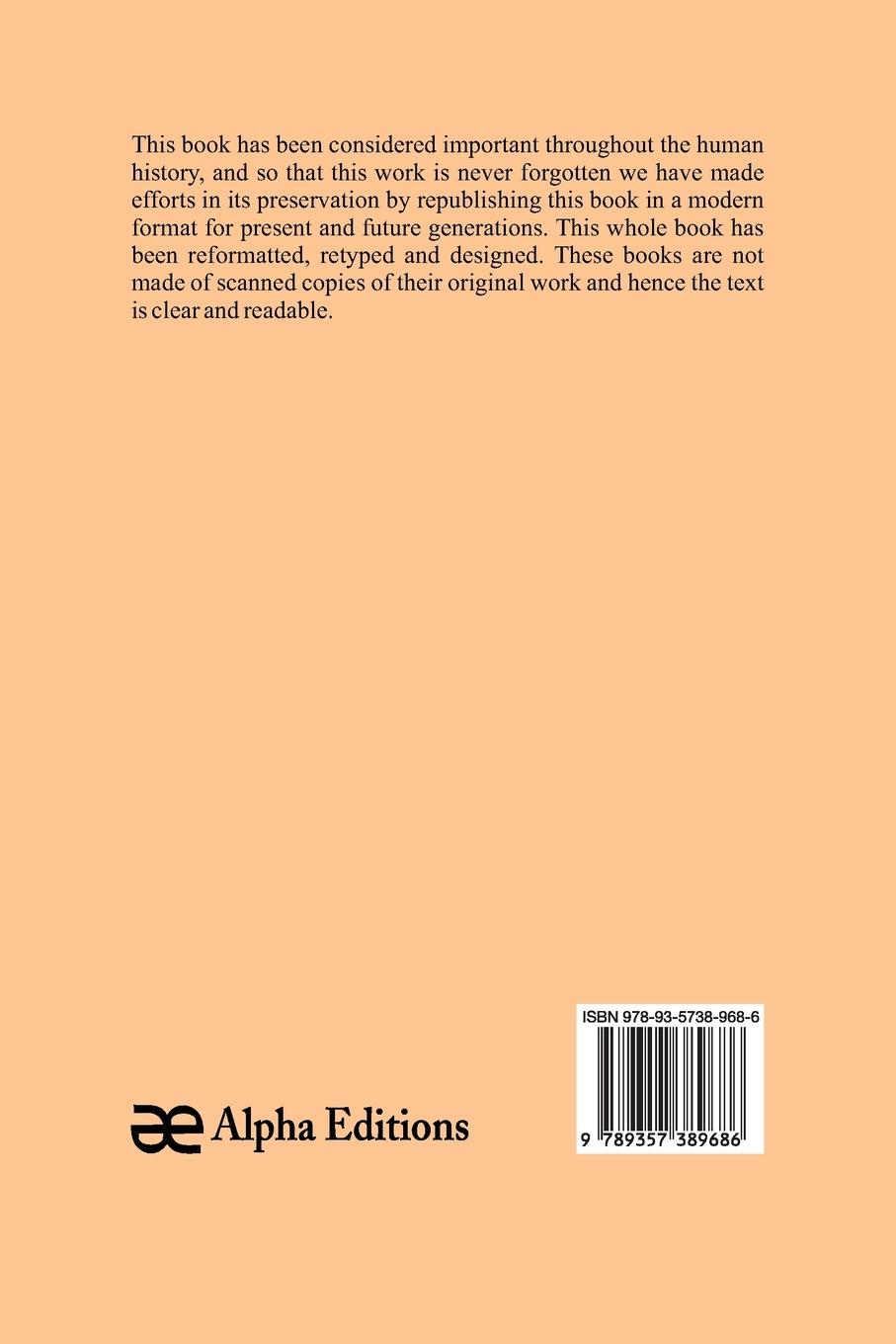 Rückseitencover The Memorials of the Hamlet of Knightsbridge; with Notices of its Immediate Neighbourhood