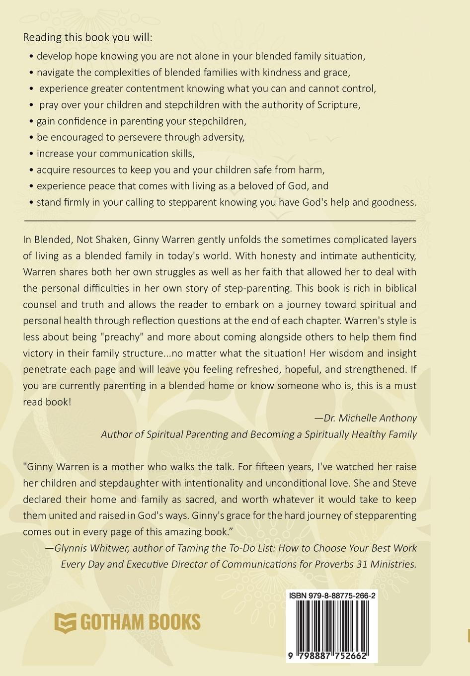 Rückseitencover Blended, Not Shaken