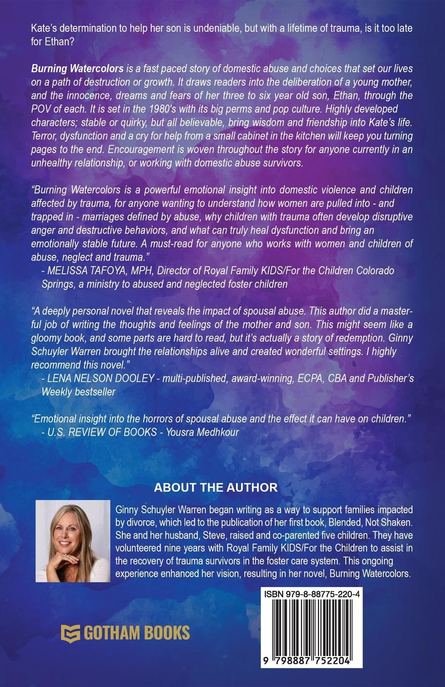 Rückseitencover Burning Watercolors