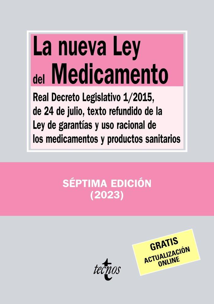 Vorderes Coverbild La nueva Ley del Medicamento