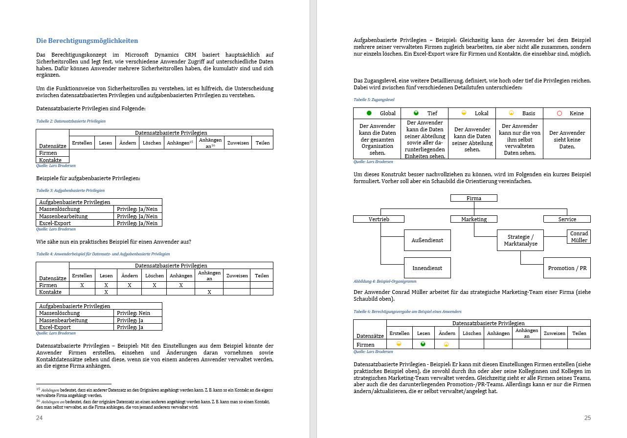 Beispielinhalt (Bild) Microsoft Dynamics CRM für Anwender - Tipps und Tricks