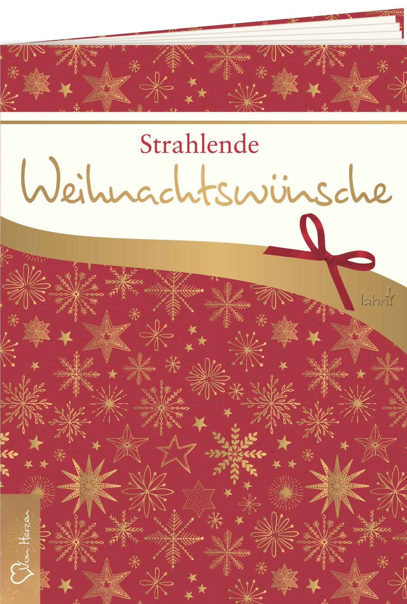 Vorderes Coverbild Strahlende Weihnachtswünsche