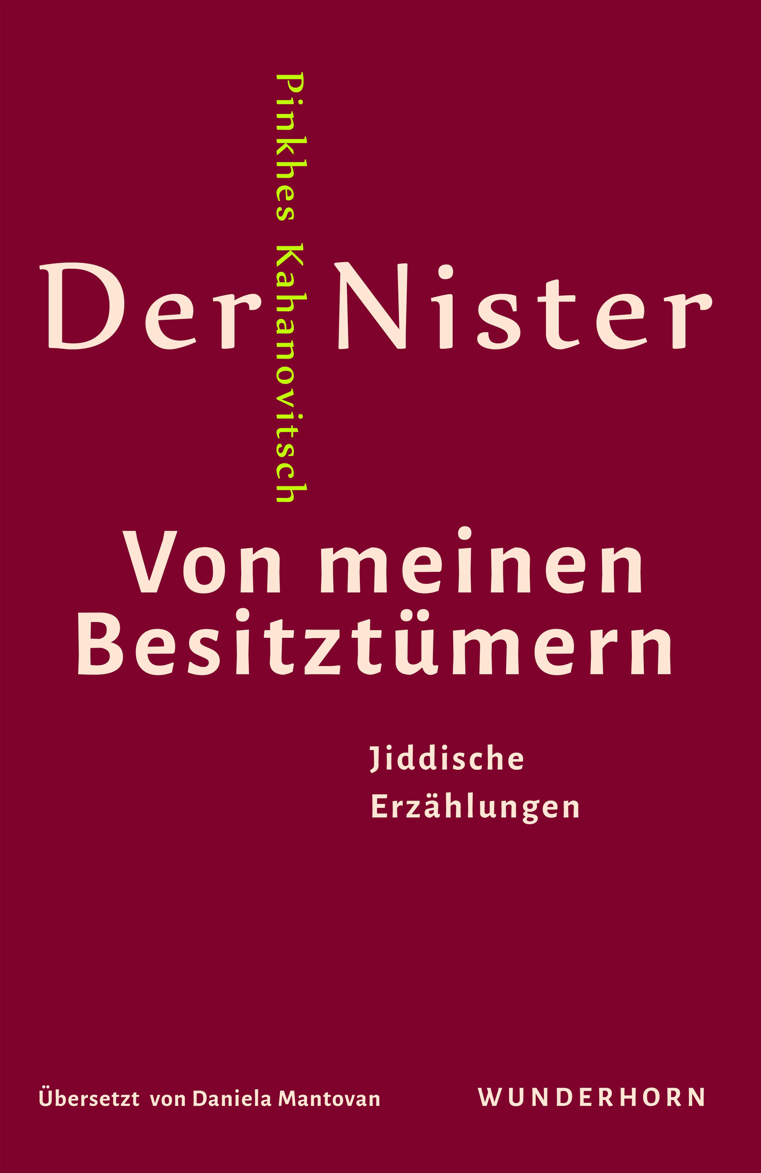 Vorderes Coverbild Von meinen Besitztümern